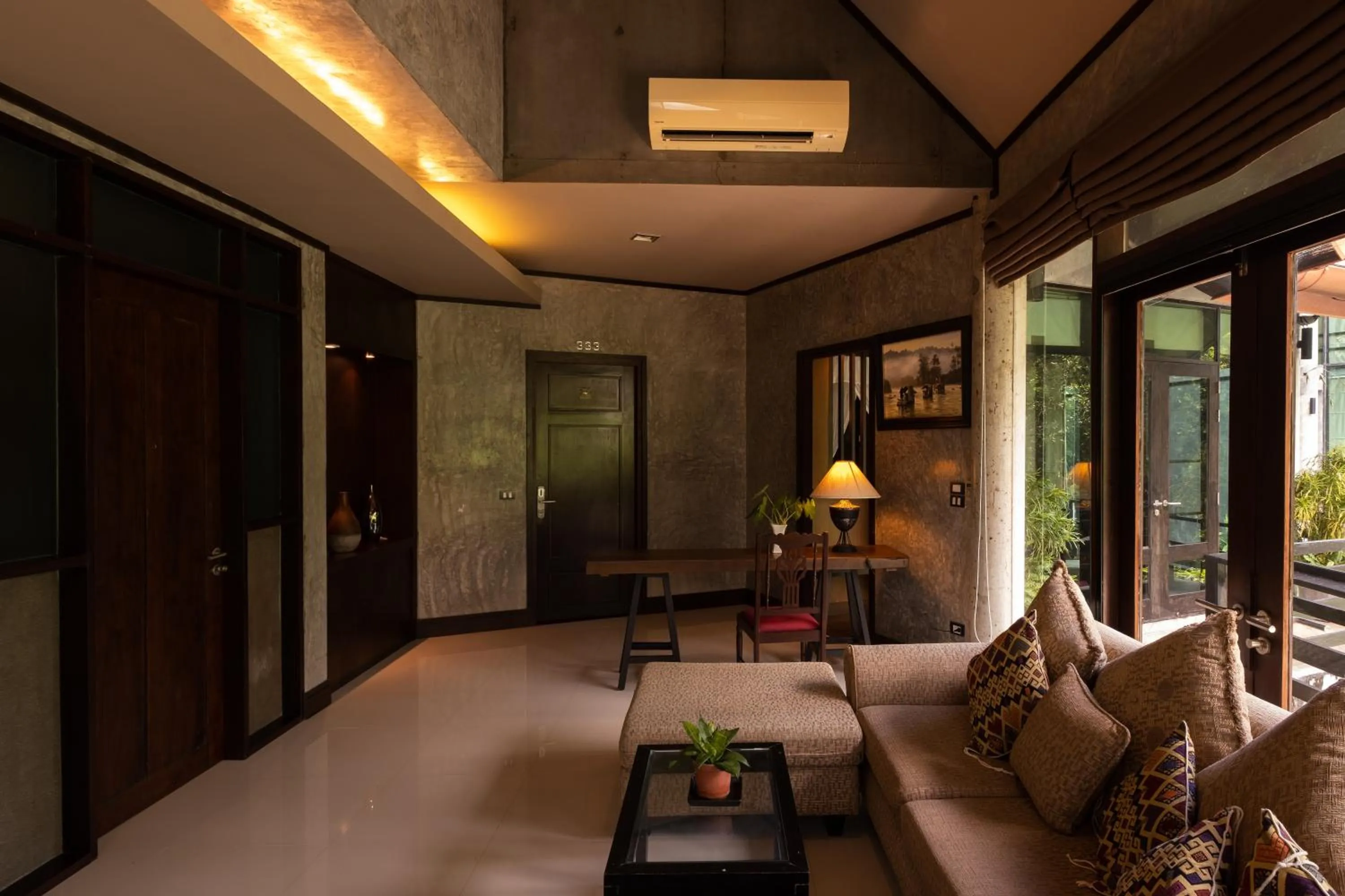 Living room in Kireethara Boutique Resort