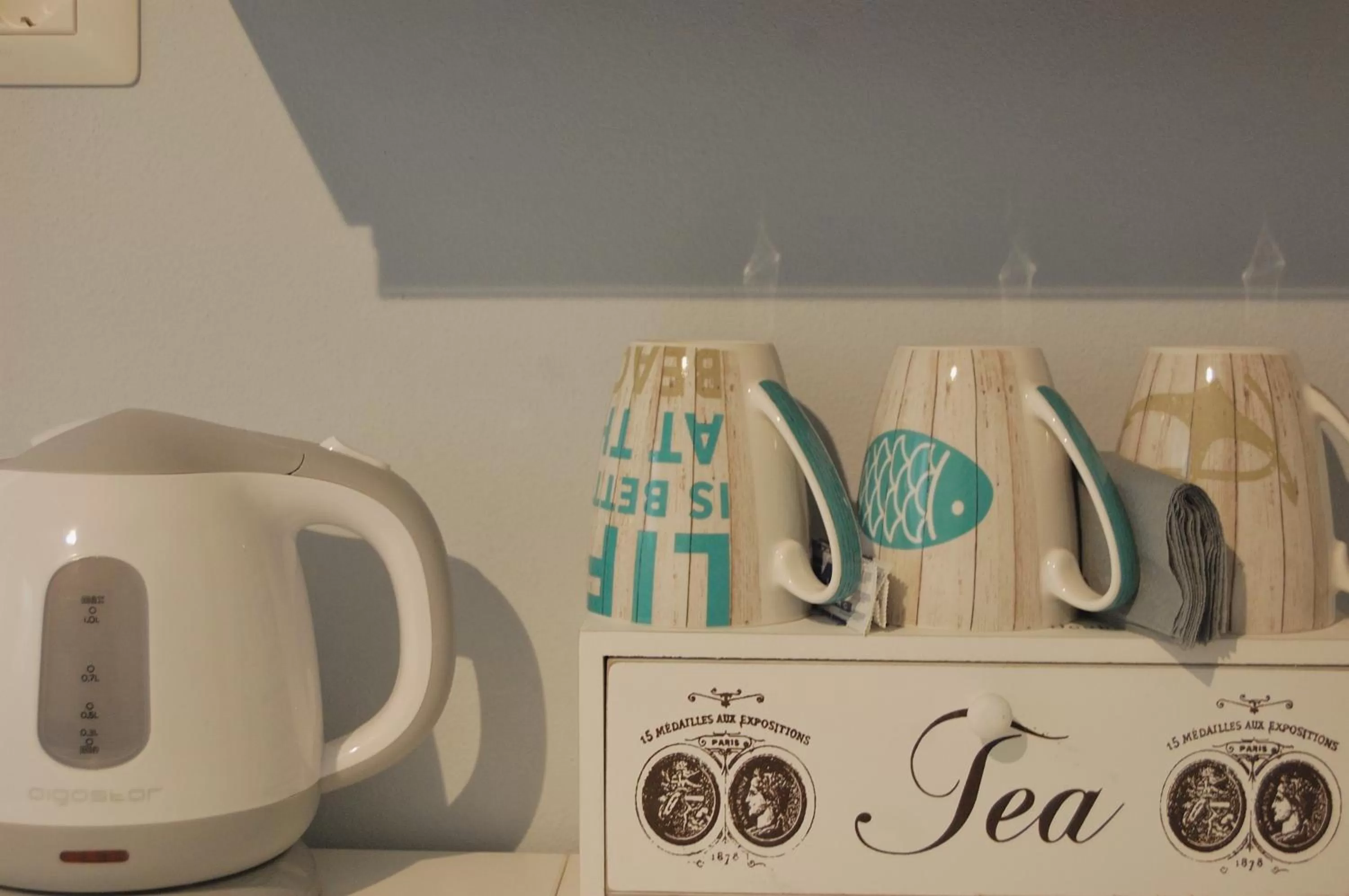 Decorative detail in B&B Incanto sotto il mare