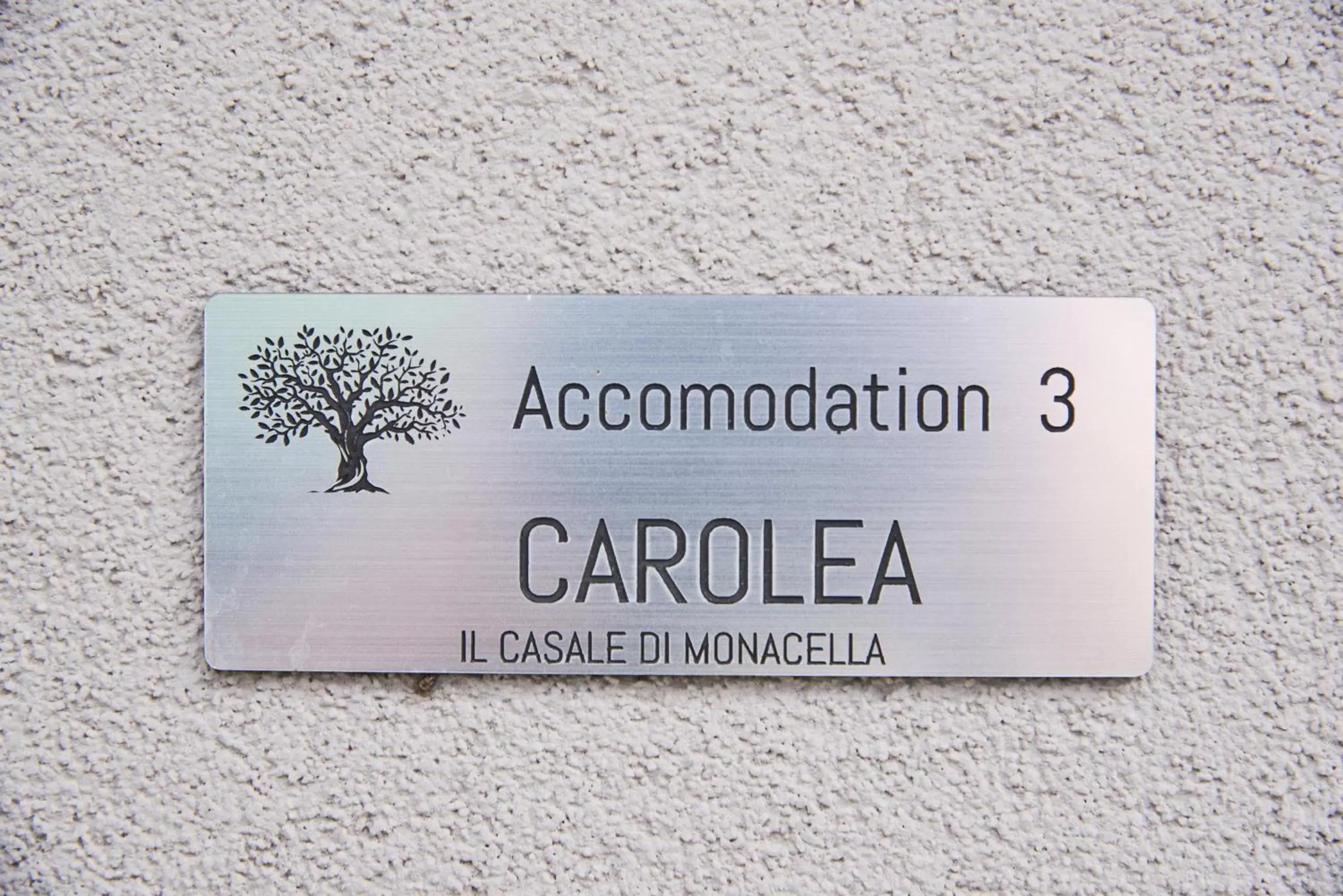 Logo/Certificate/Sign in Il Casale di Monacella