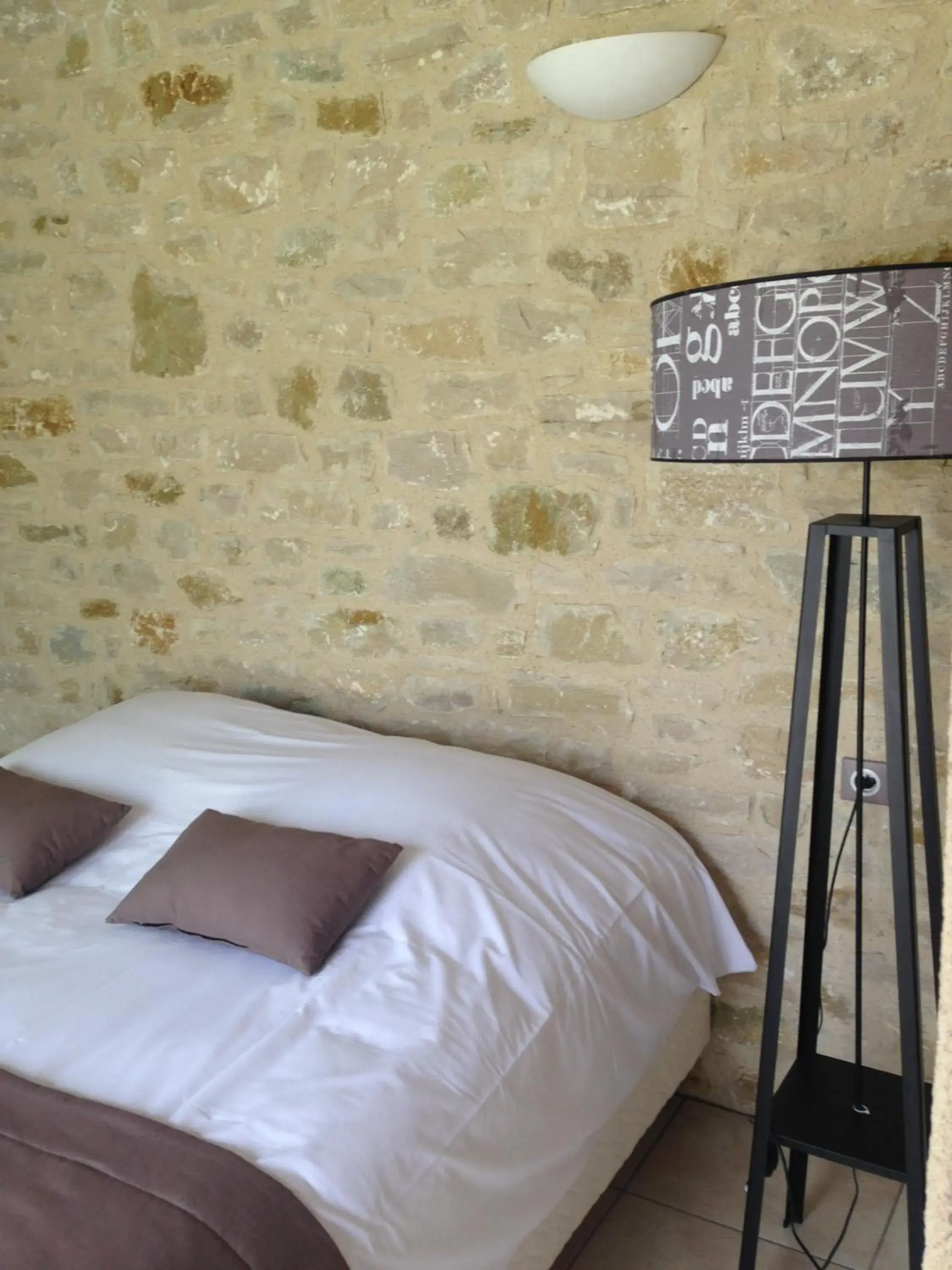 Bedroom, Bed in Le Relais du Vivarais