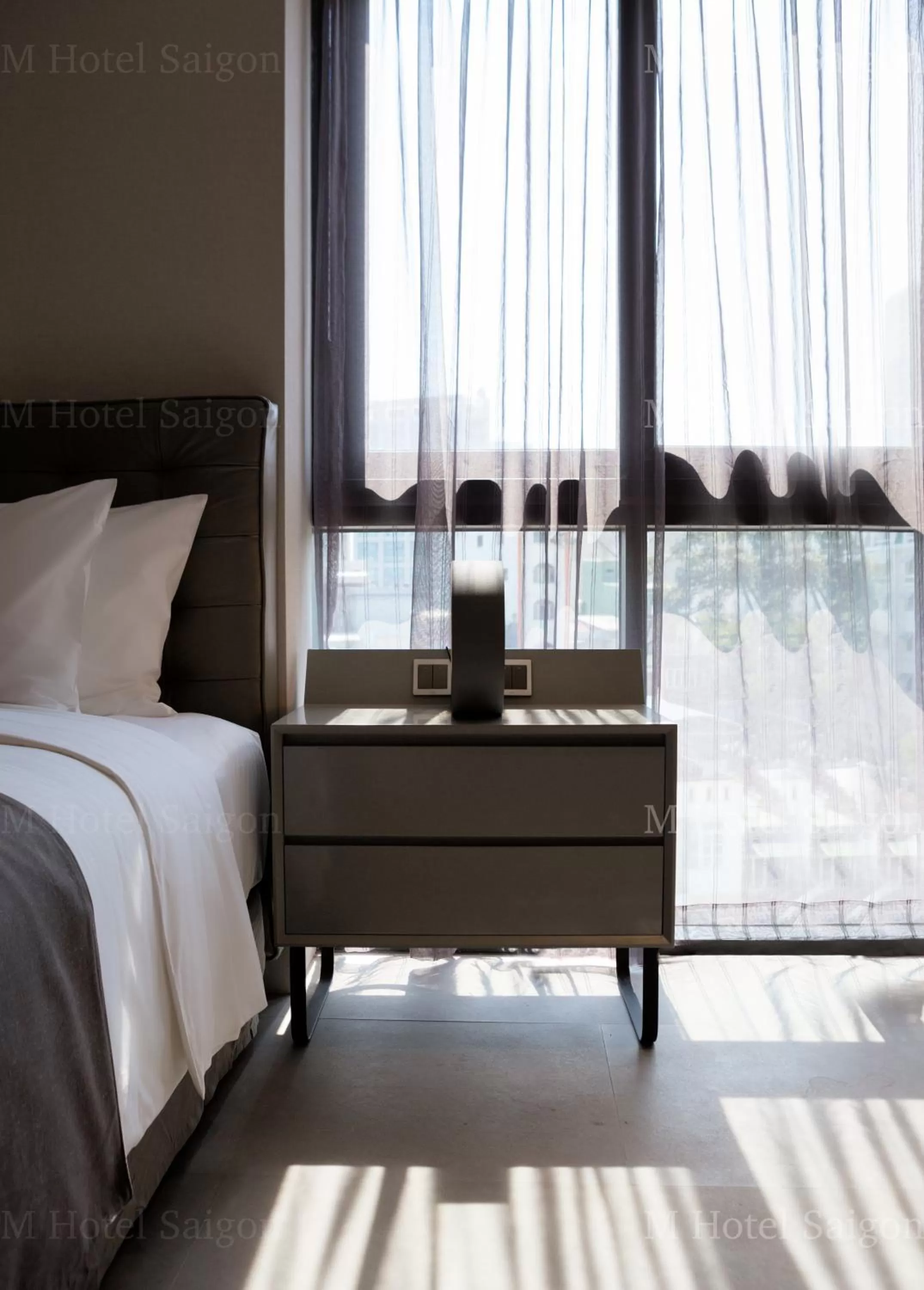 View (from property/room), Bed in M Hotel Saigon