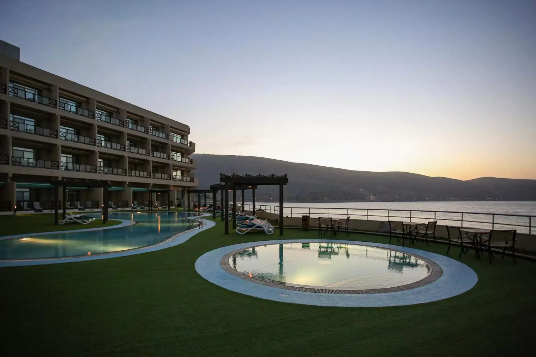 Property building, Swimming Pool in Atana Khasab Hotel