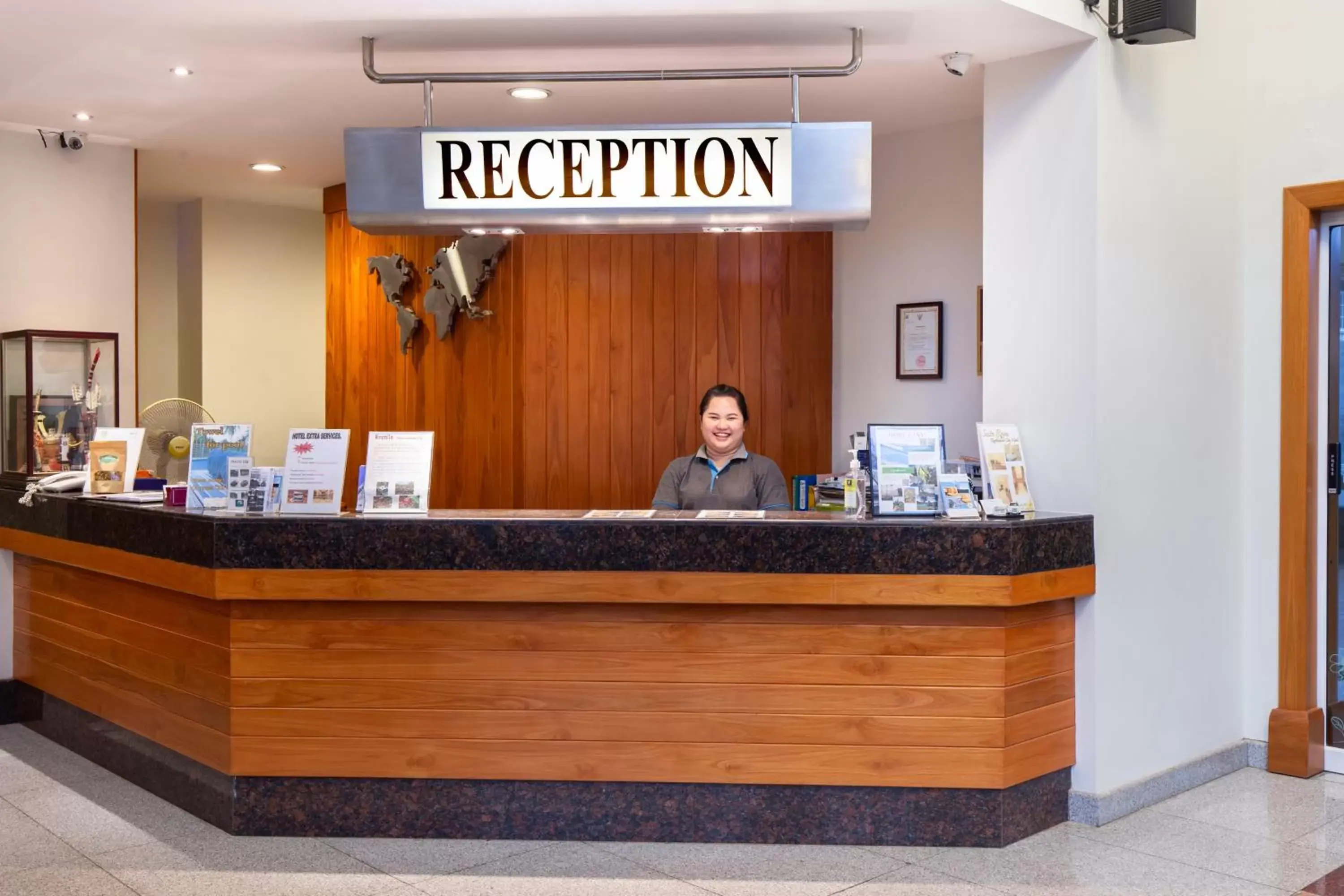 Lobby or reception, Lobby/Reception in Kanchanaburi City Hotel - SHA Extra Plus