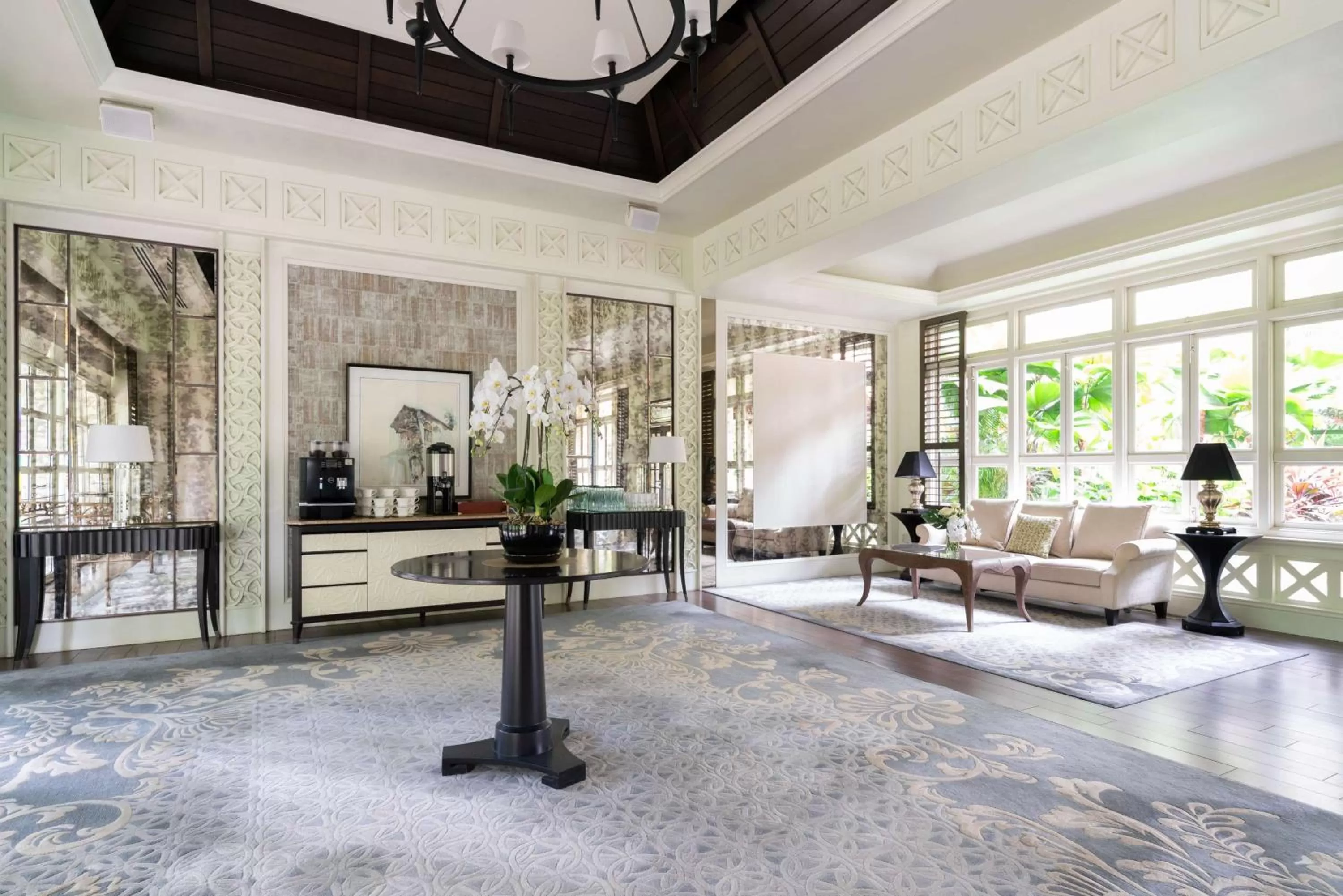 On site in Shangri-La Singapore