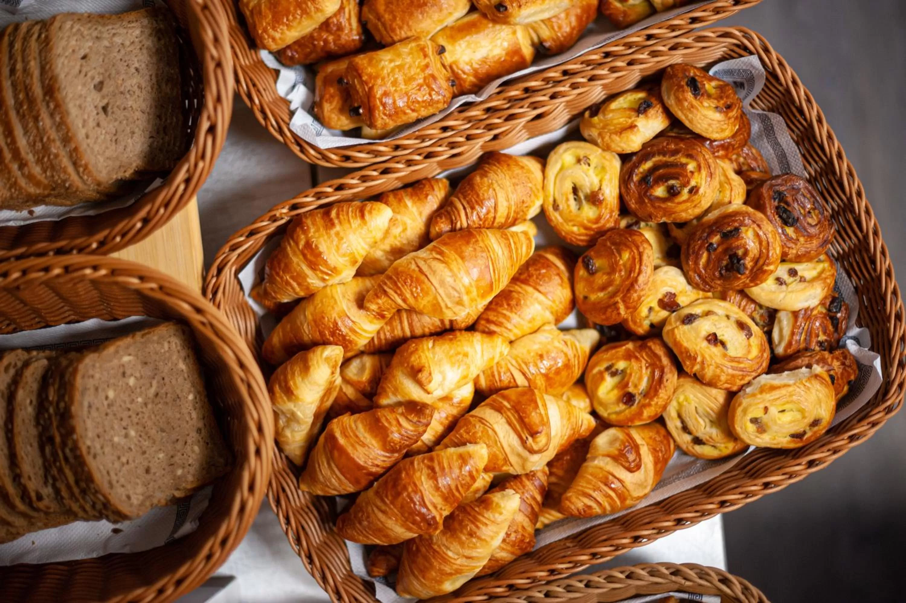 Continental breakfast in Apparthotel Privilodges Lyon Lumière