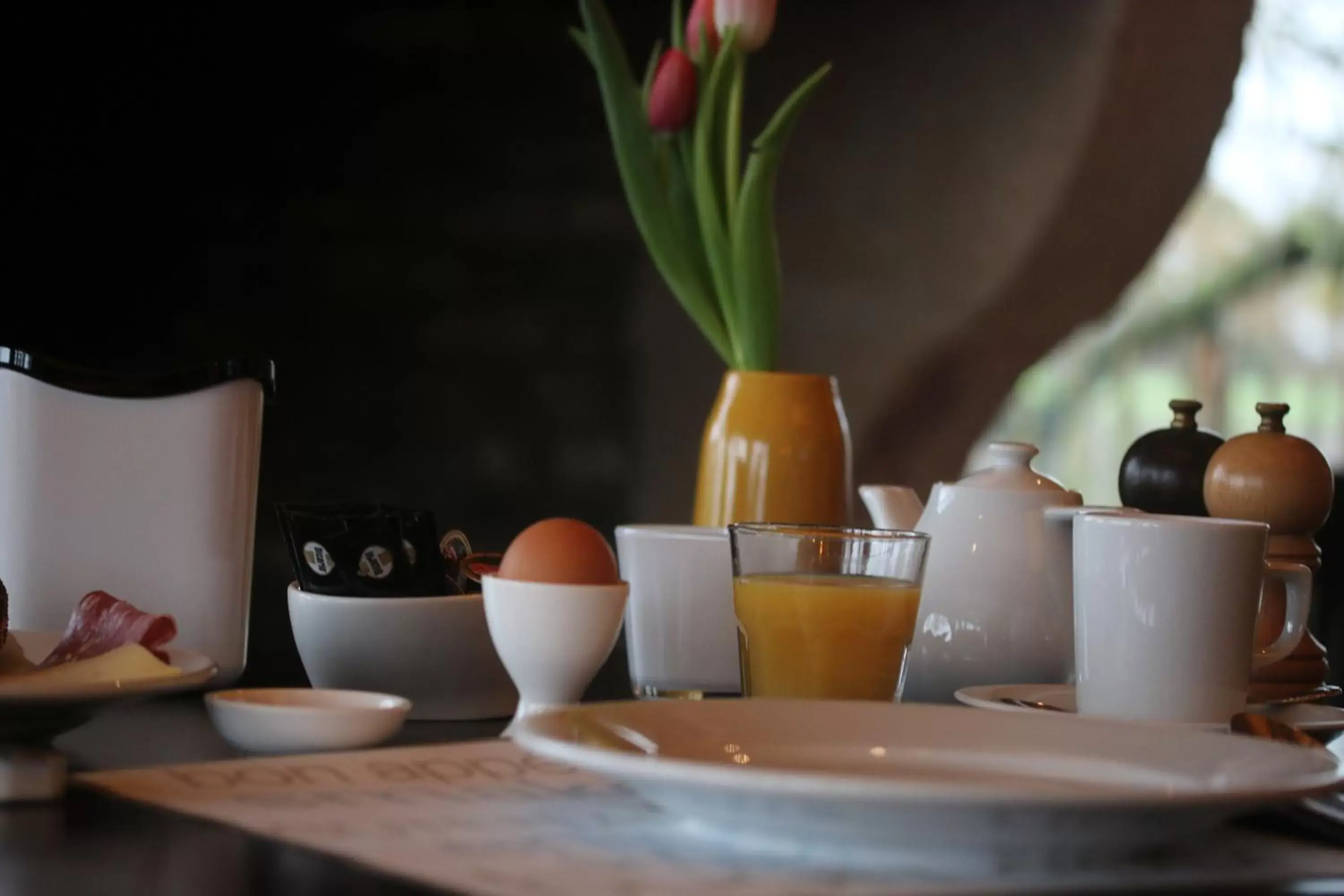 Food close-up in Hotel Restaurant Hof van 's Gravenmoer