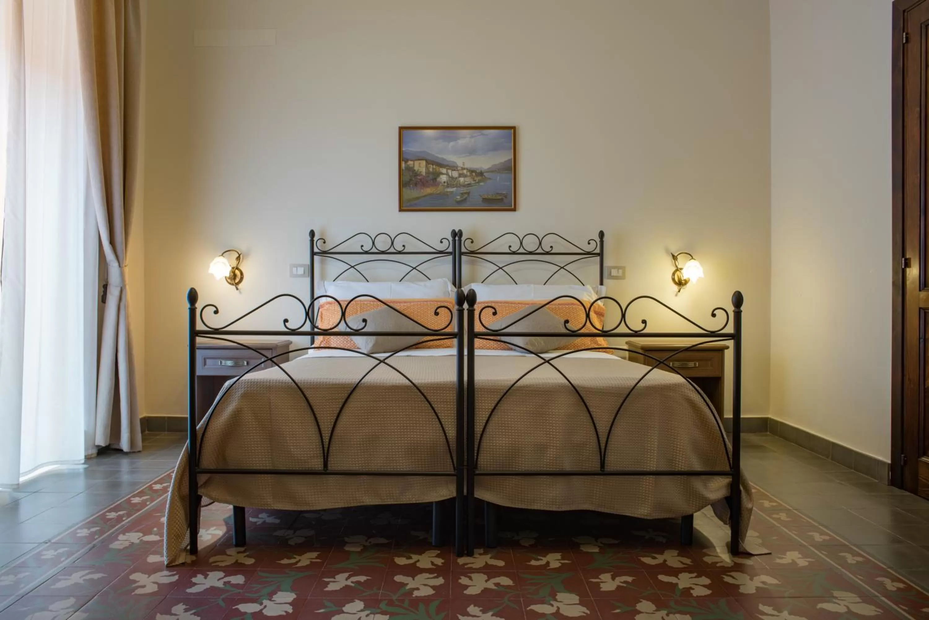 Photo of the whole room, Bed in B&B Palazzo Tornabene