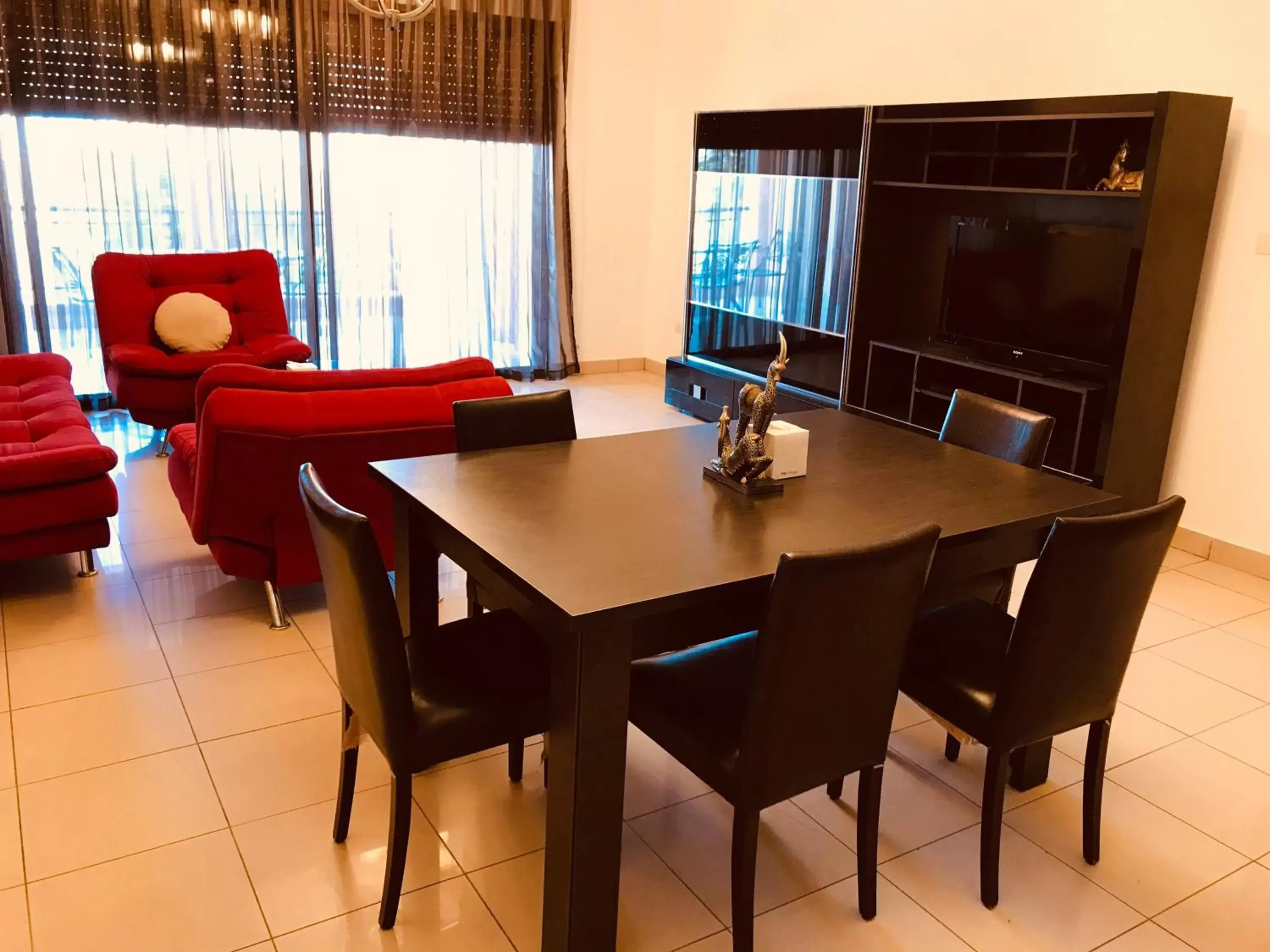 Living room in Tala Bay Residence