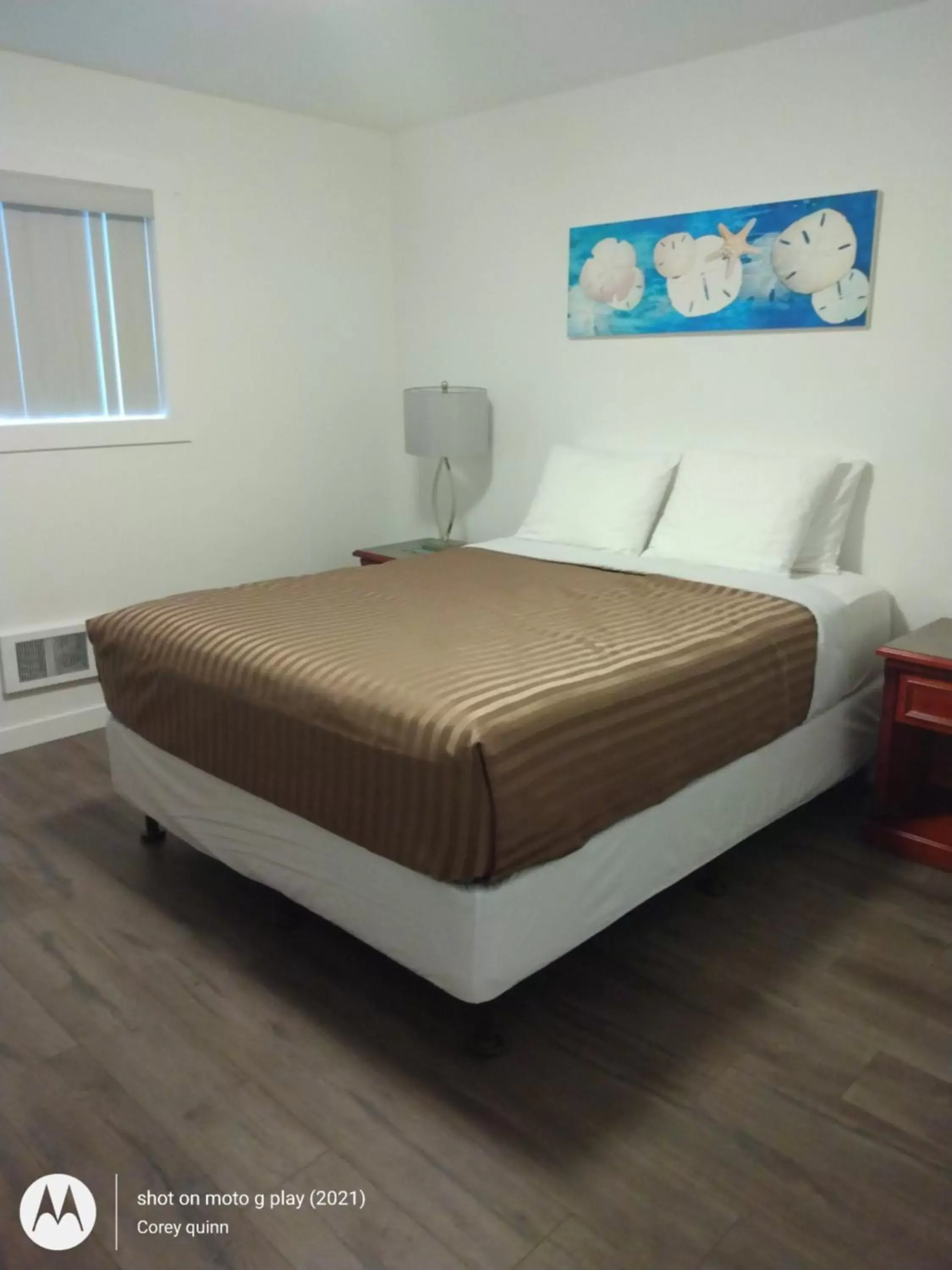 Bed in Riverside Resort