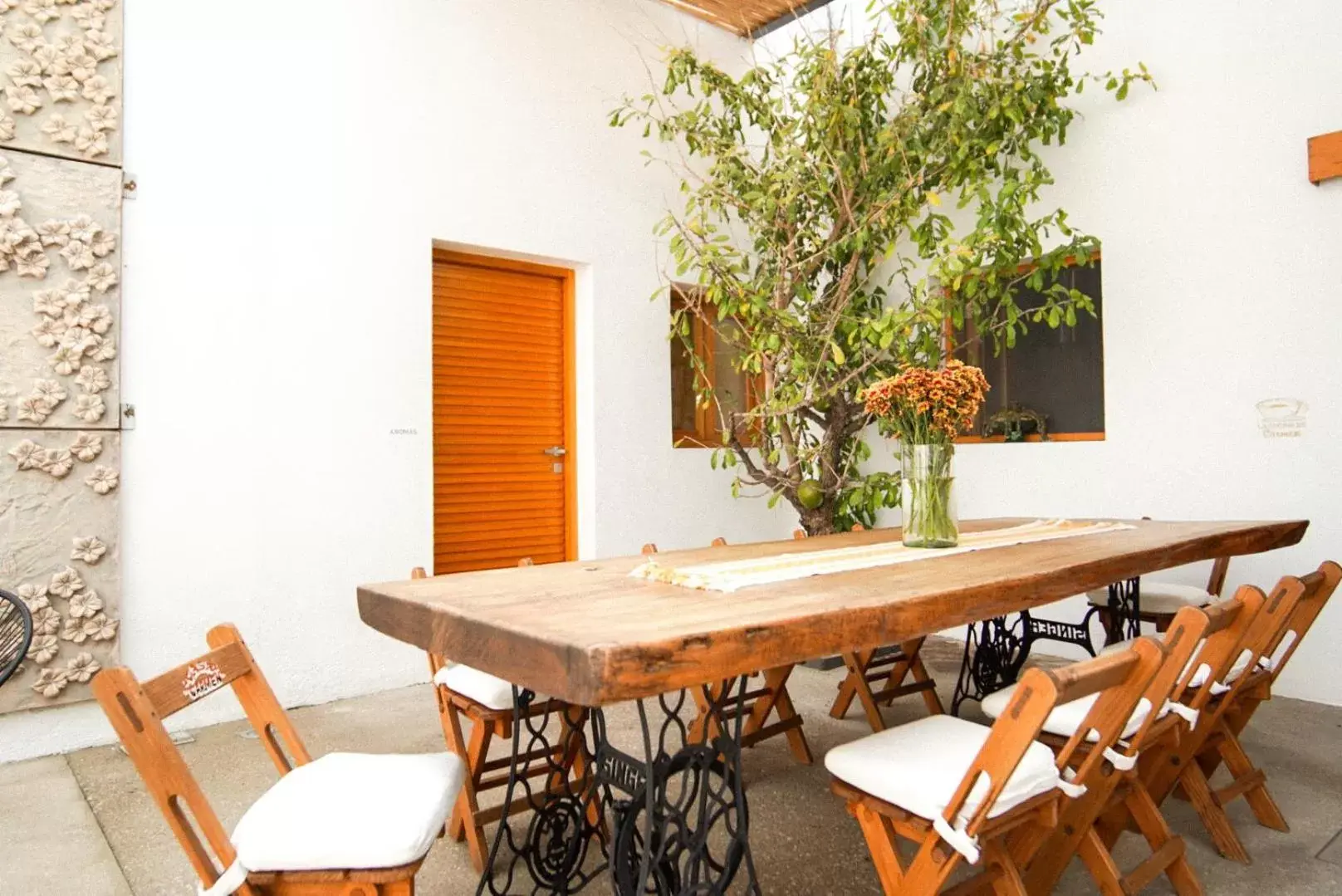 Dining area in Casa Carmen Morelos