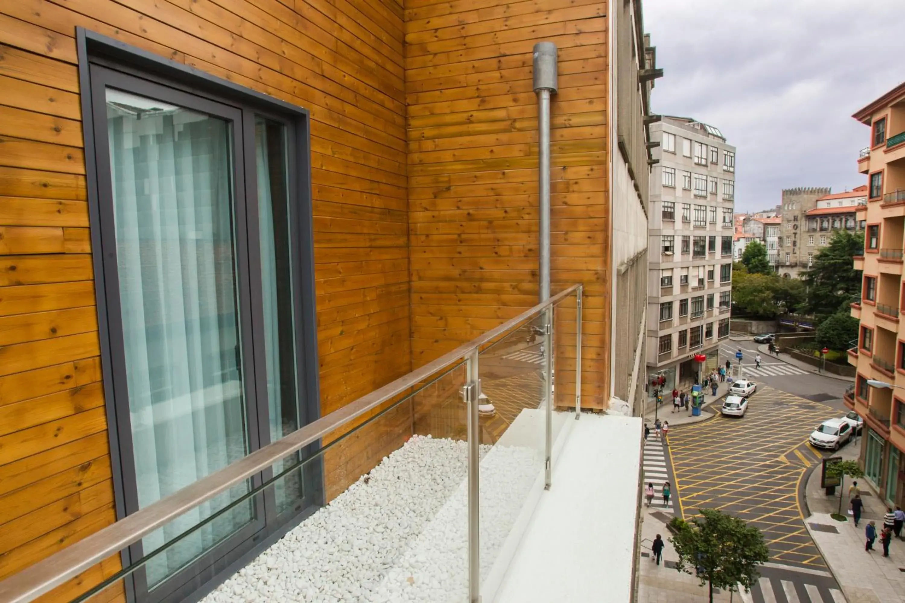 Balcony/Terrace in Hotel Lux Santiago