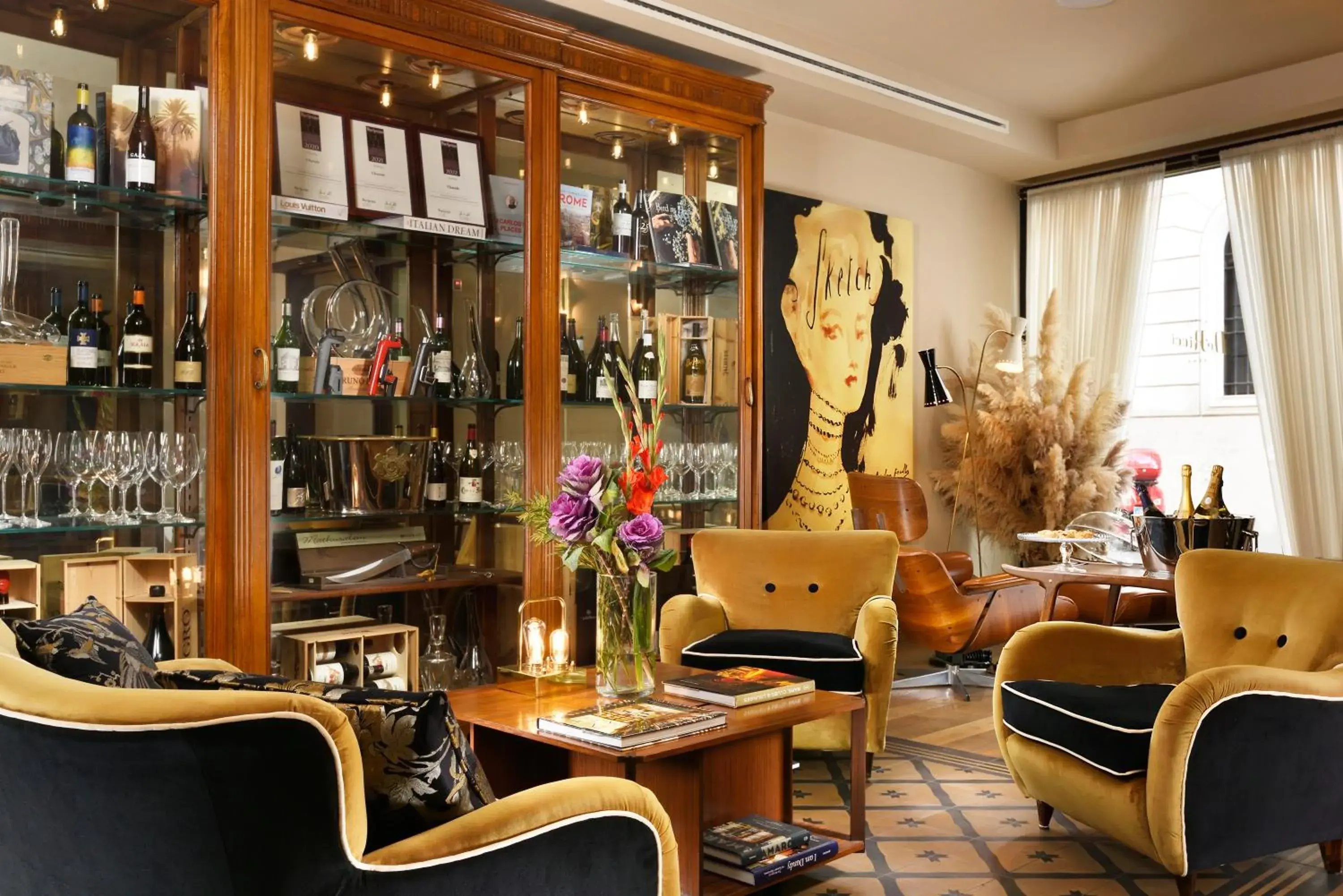 Lobby or reception, Lounge/Bar in Hotel De' Ricci - Small Luxury Hotels of the World