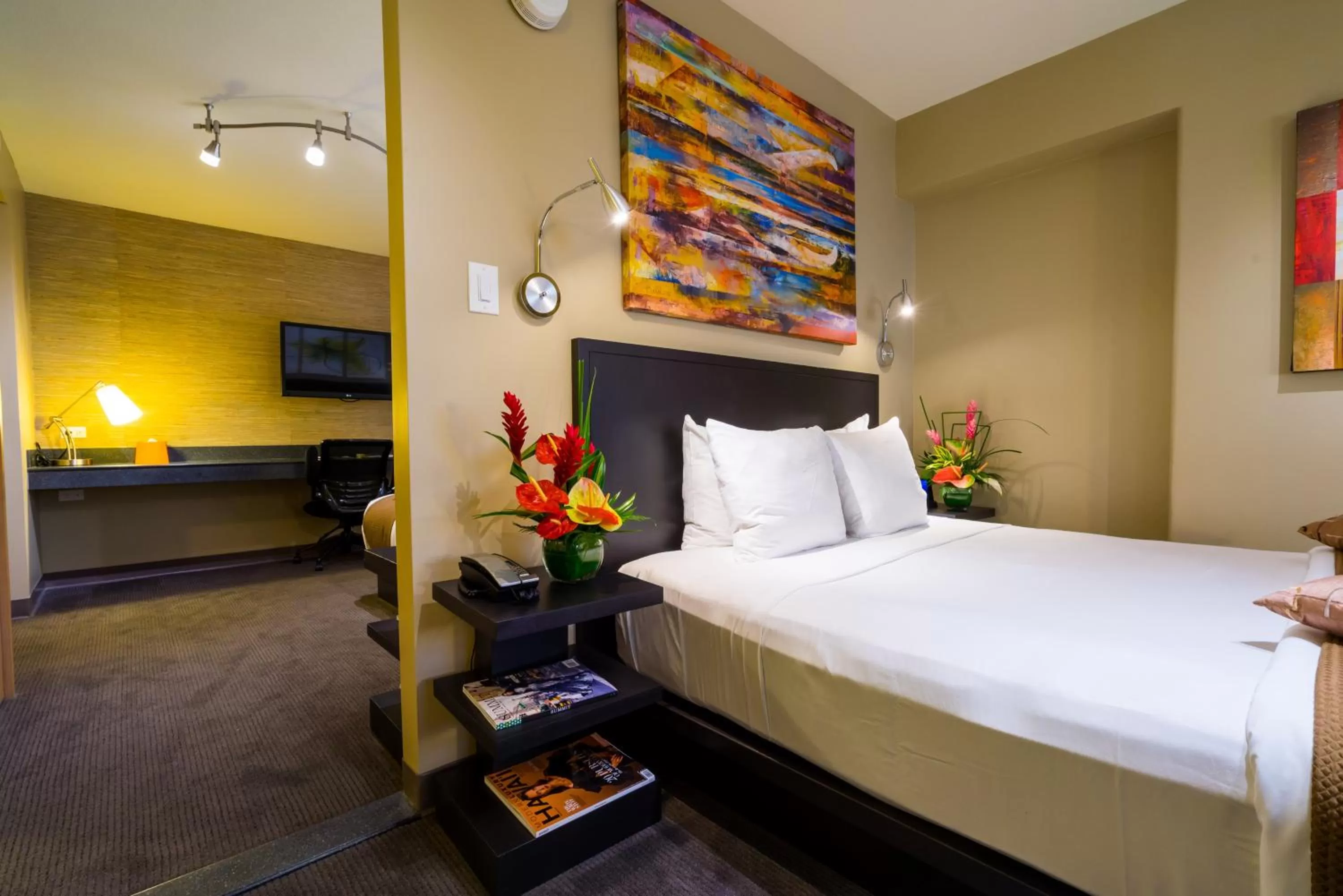 Photo of the whole room, Bed in VIVE Hotel Waikiki