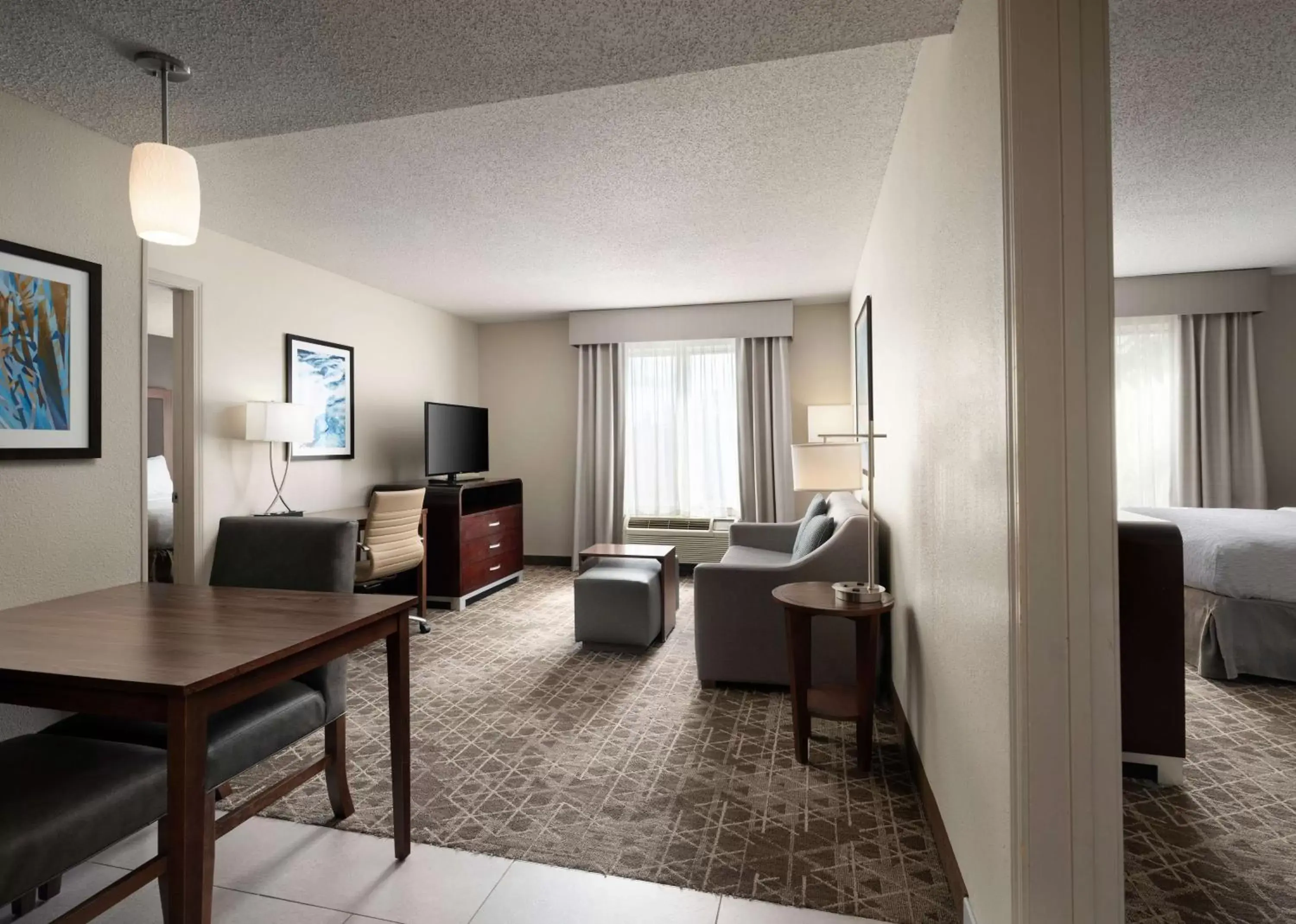 Living room, Seating Area in Homewood Suites by Hilton Somerset