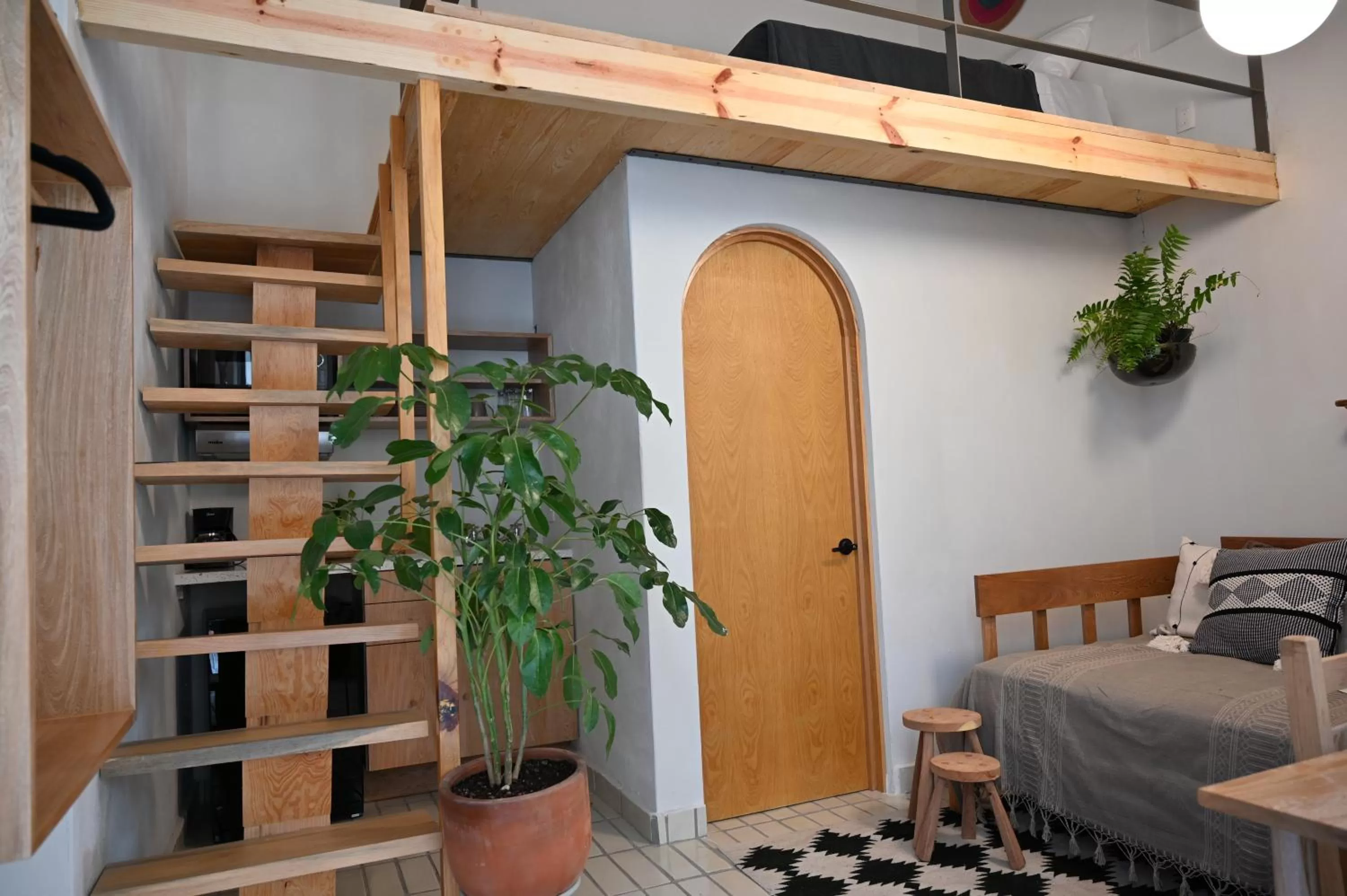 Bed in Casa Kali by Barrio México