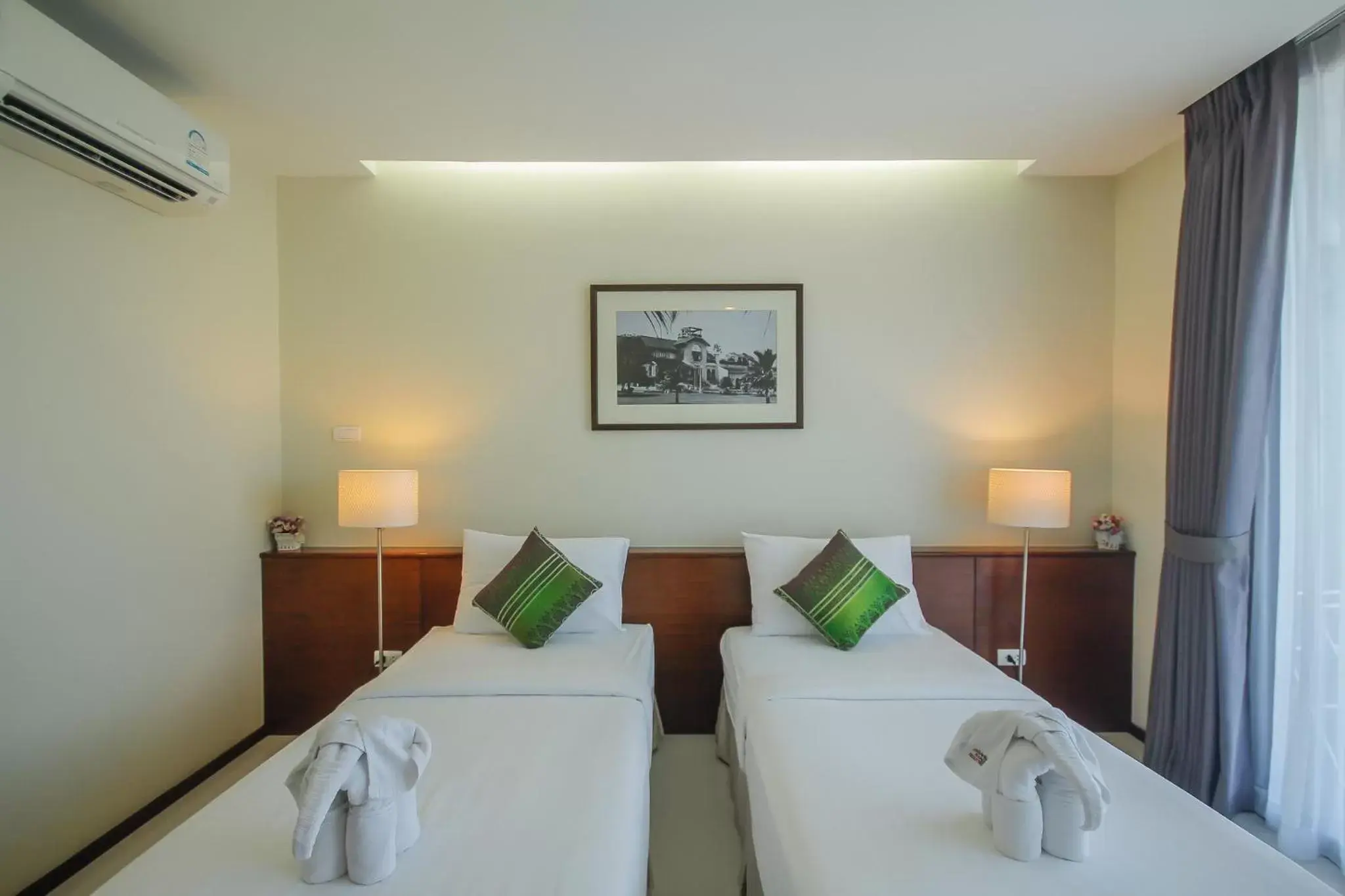 Bedroom, Bed in Baan Nilrath Hotel - SHA Extra Plus