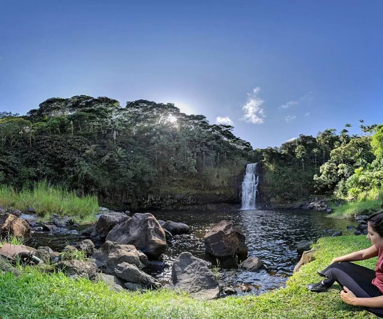 Natural landscape in The Inn at Kulaniapia Falls