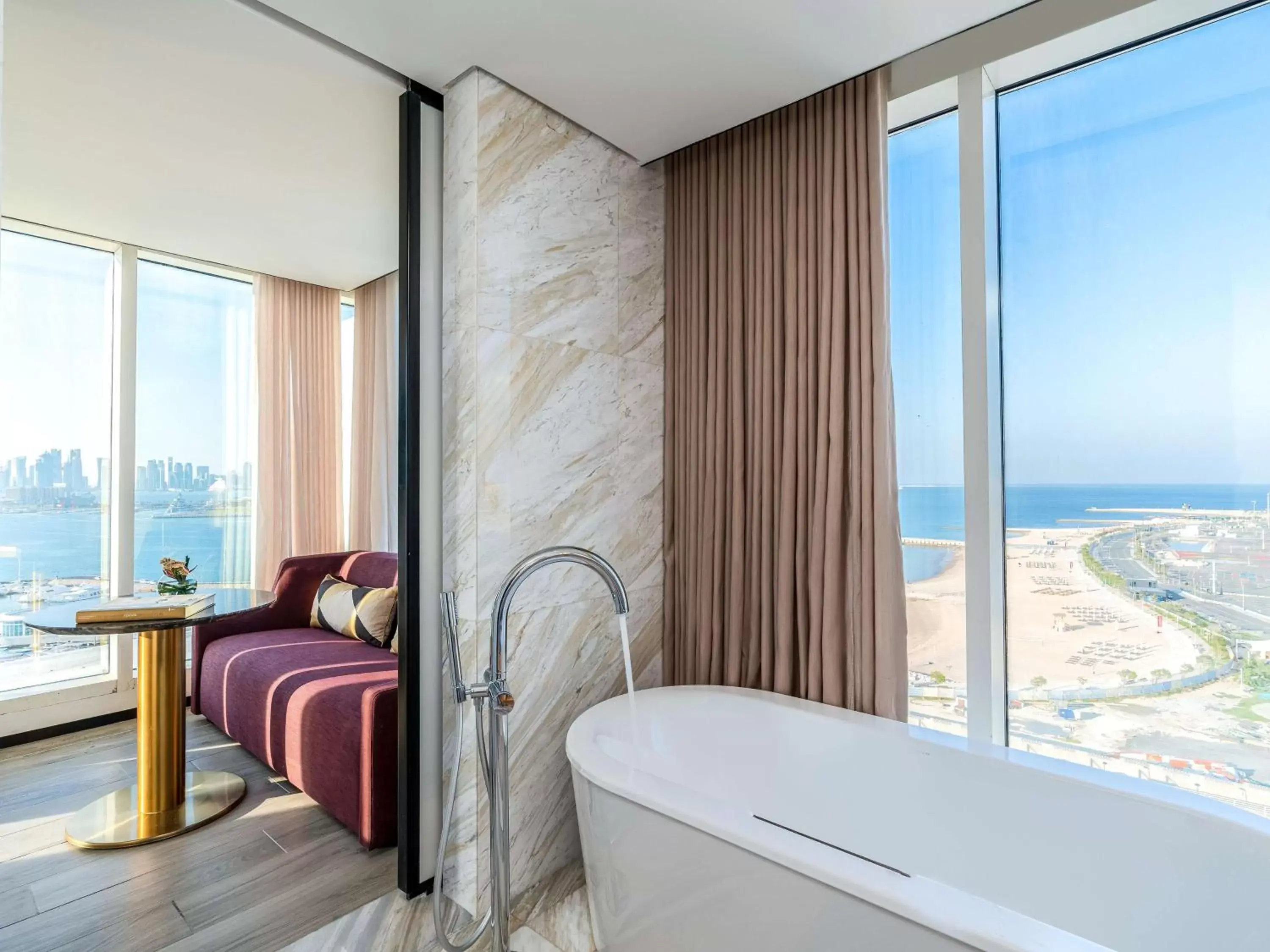 Bathroom in Rixos Gulf Hotel Doha - All Inclusive