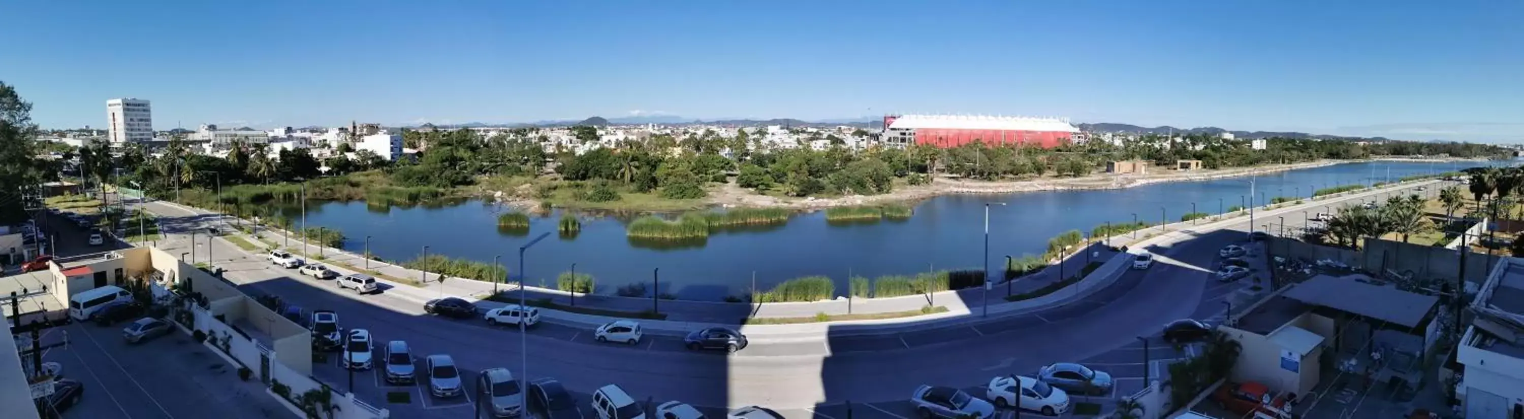 City view, Bird's-eye View in Coral Island Beach View Hotel