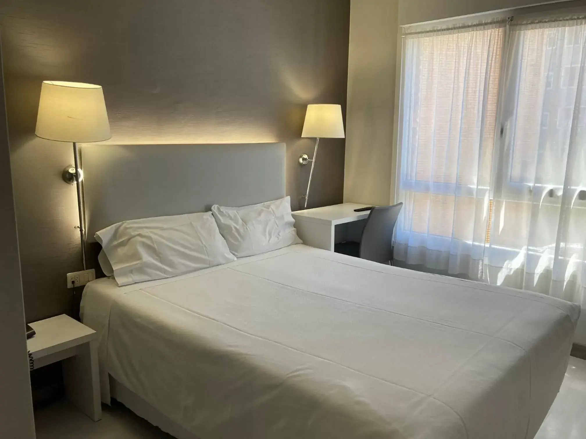 Bed in Hotel Bilbi