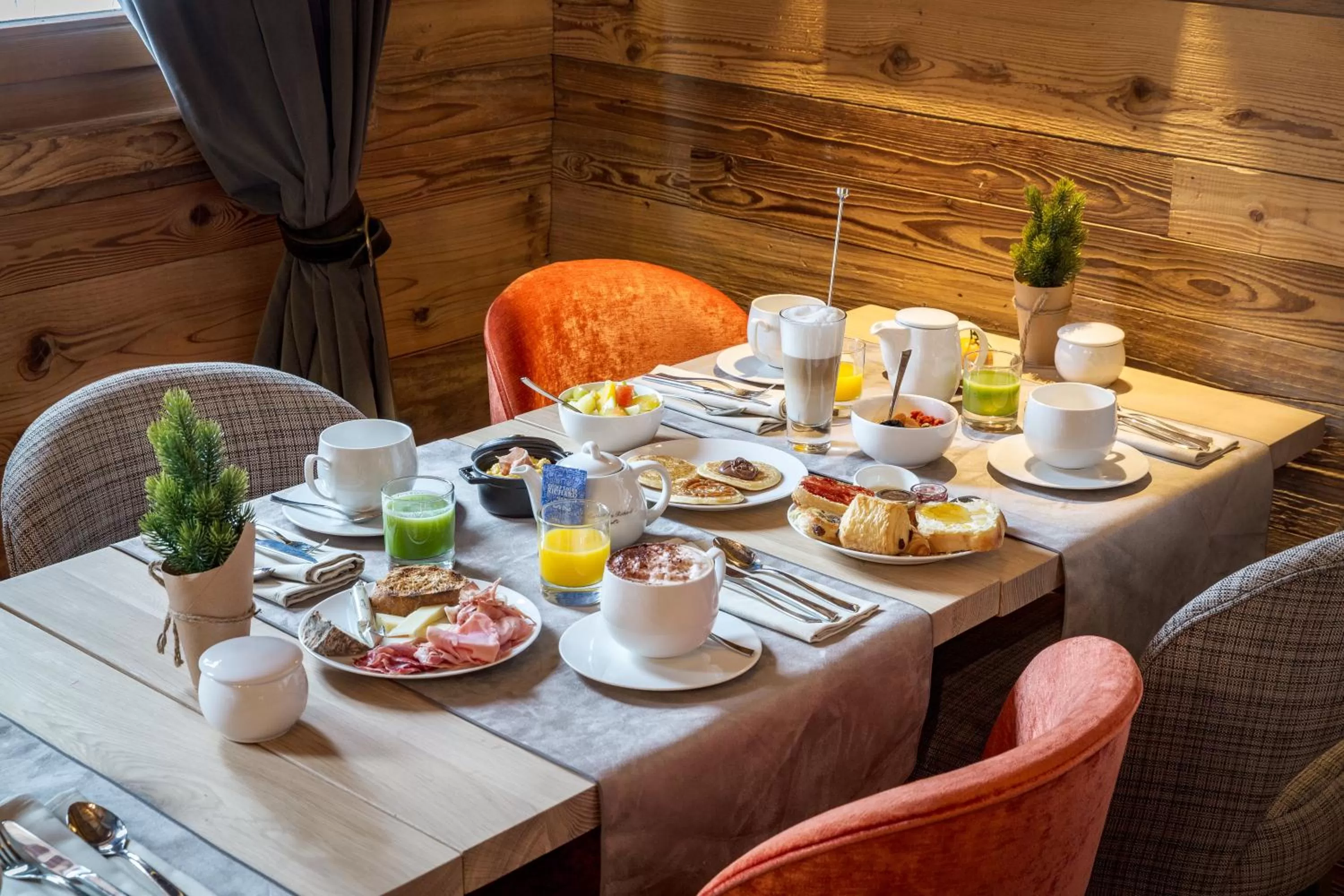 Staff in Les Loges Blanches Megève