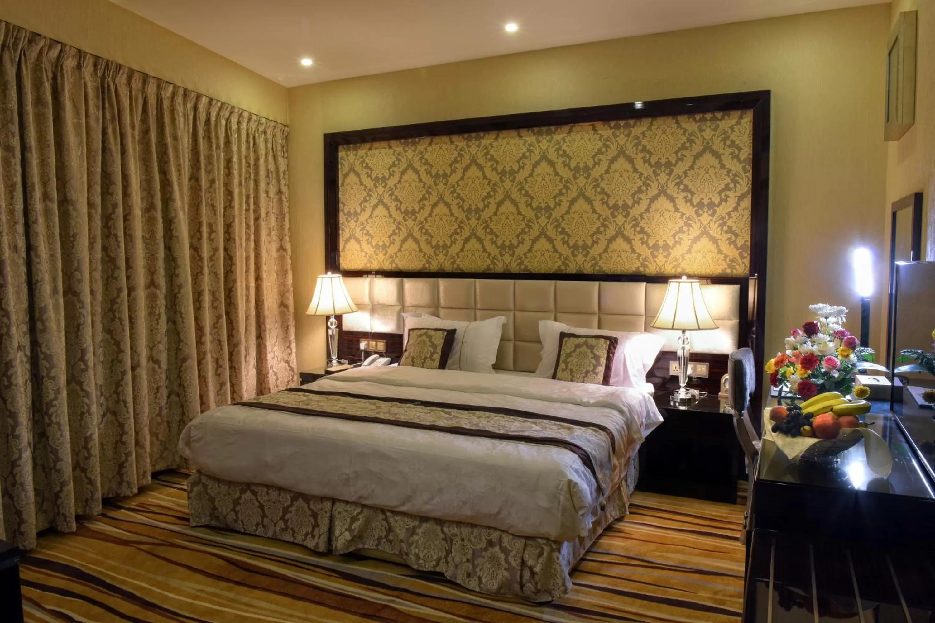 Photo of the whole room, Bed in Garden Plaza Hotel