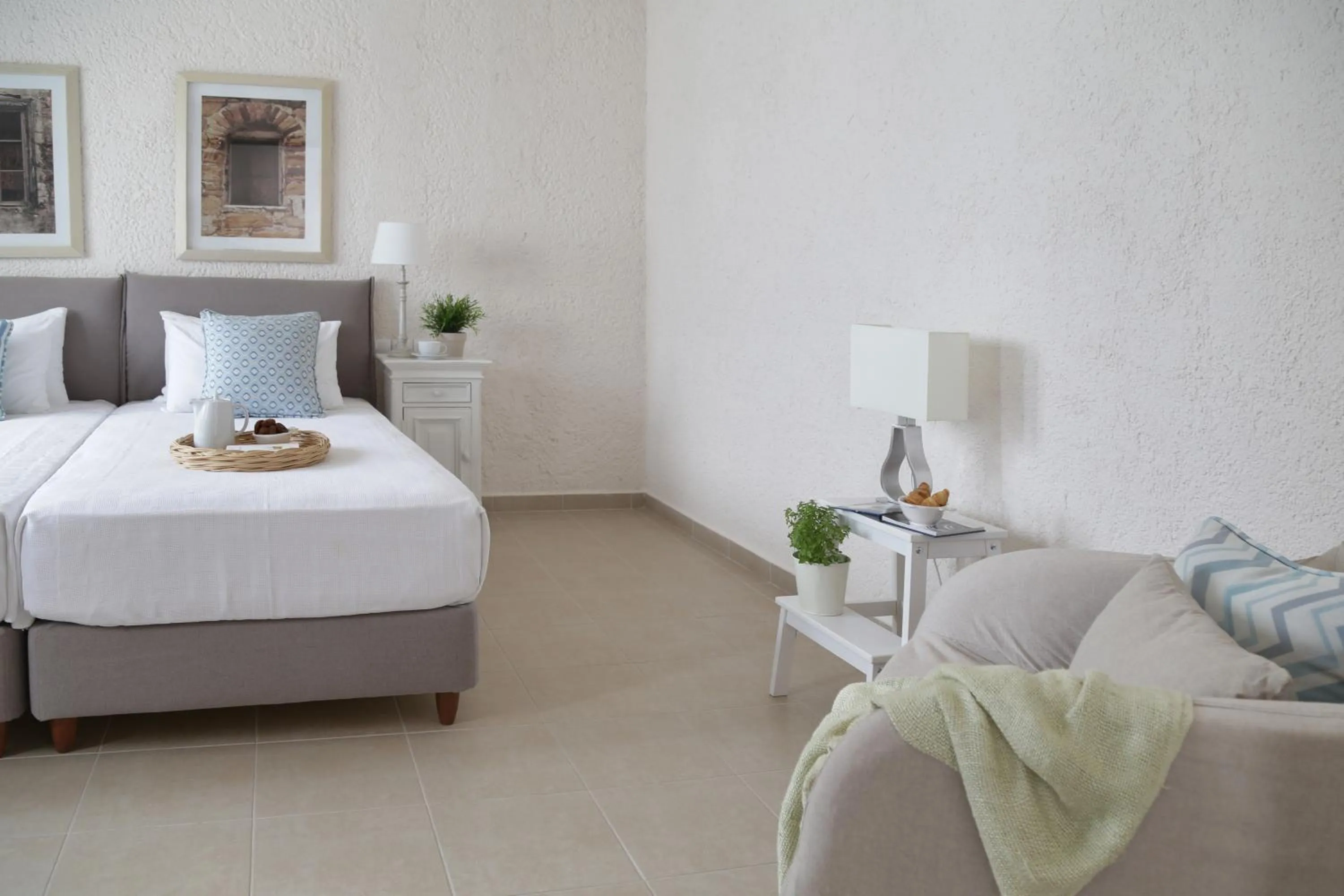 Bedroom, Bed in Skopelos Village Hotel