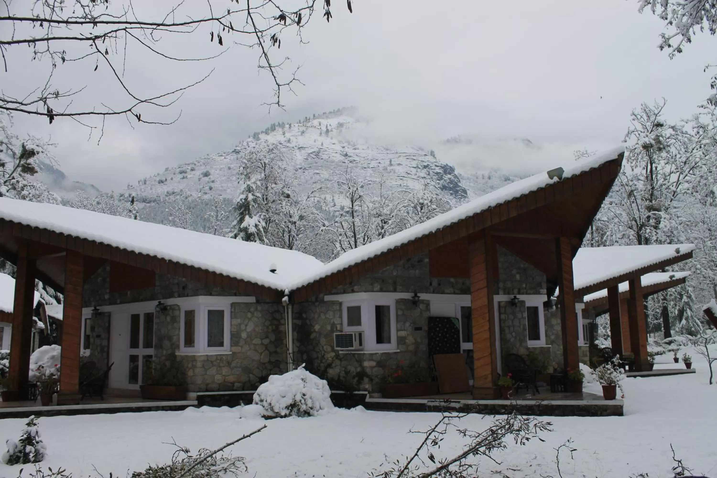 Winter in Span Resort and Spa, Manali