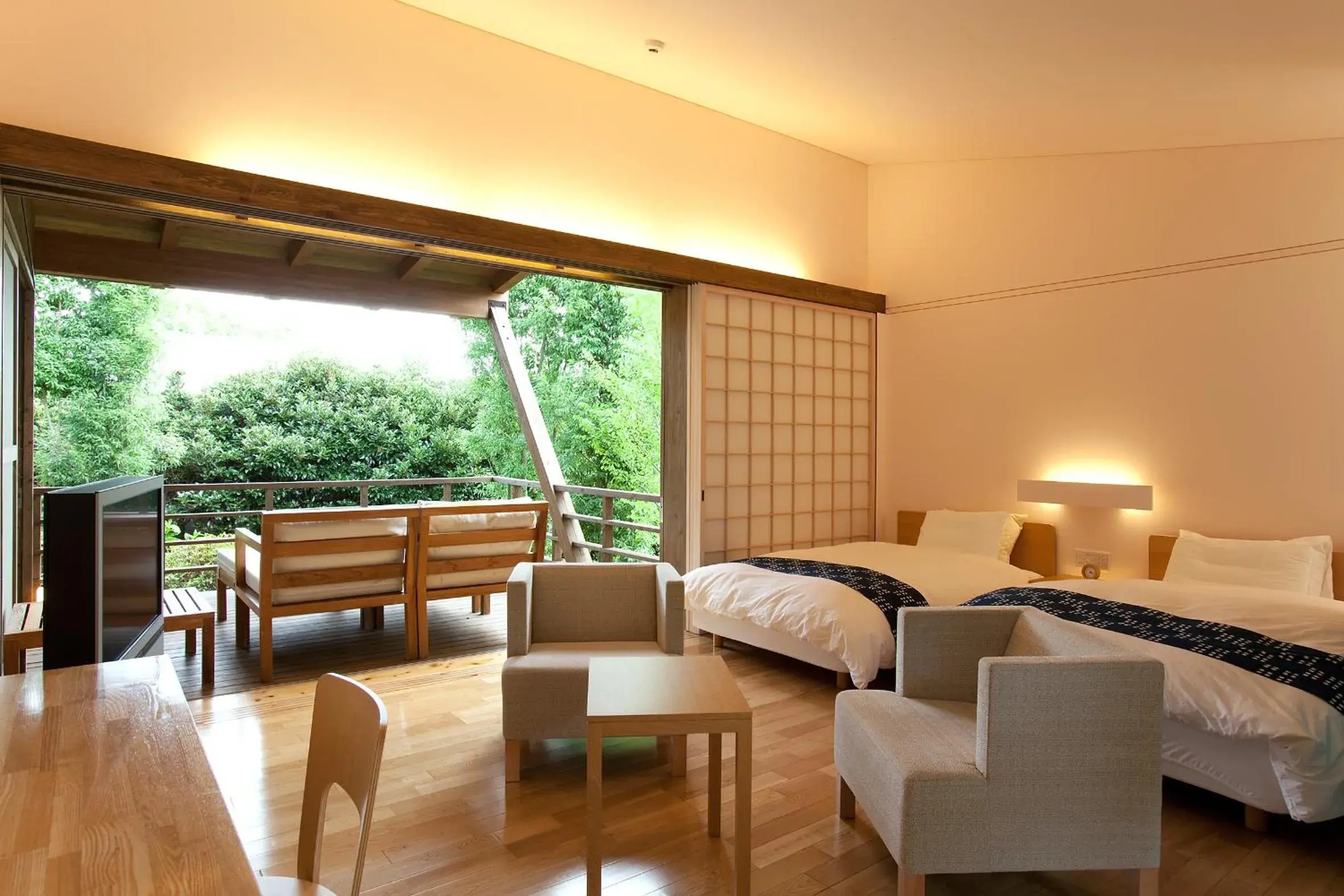 Photo of the whole room, Bed in Satsuki Bessou Photo of the whole room, Bed in Satsuki Bessou