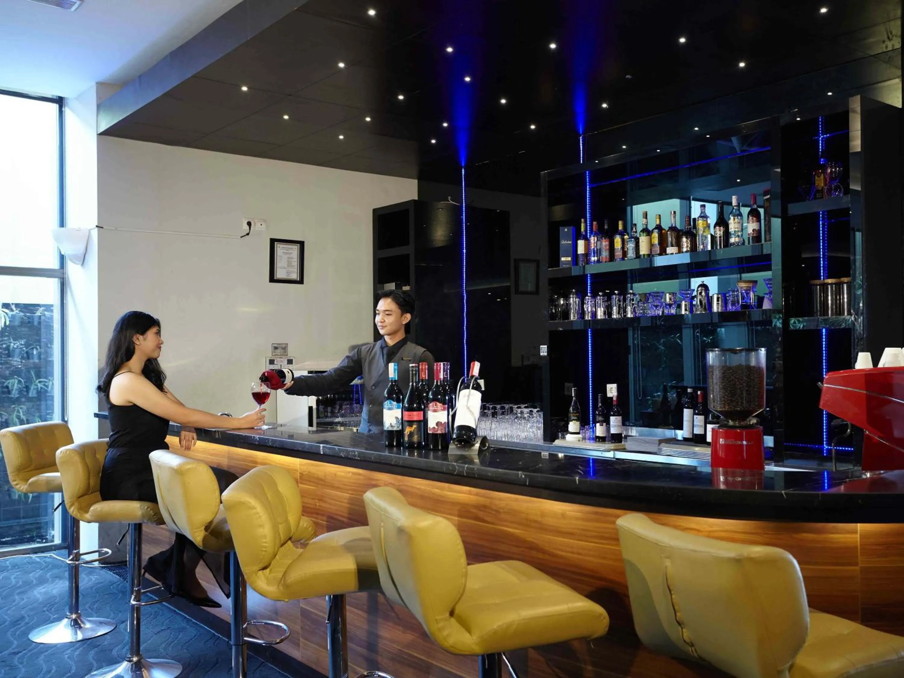 Lounge or bar in Platinum Hotel & Convention Hall Balikpapan