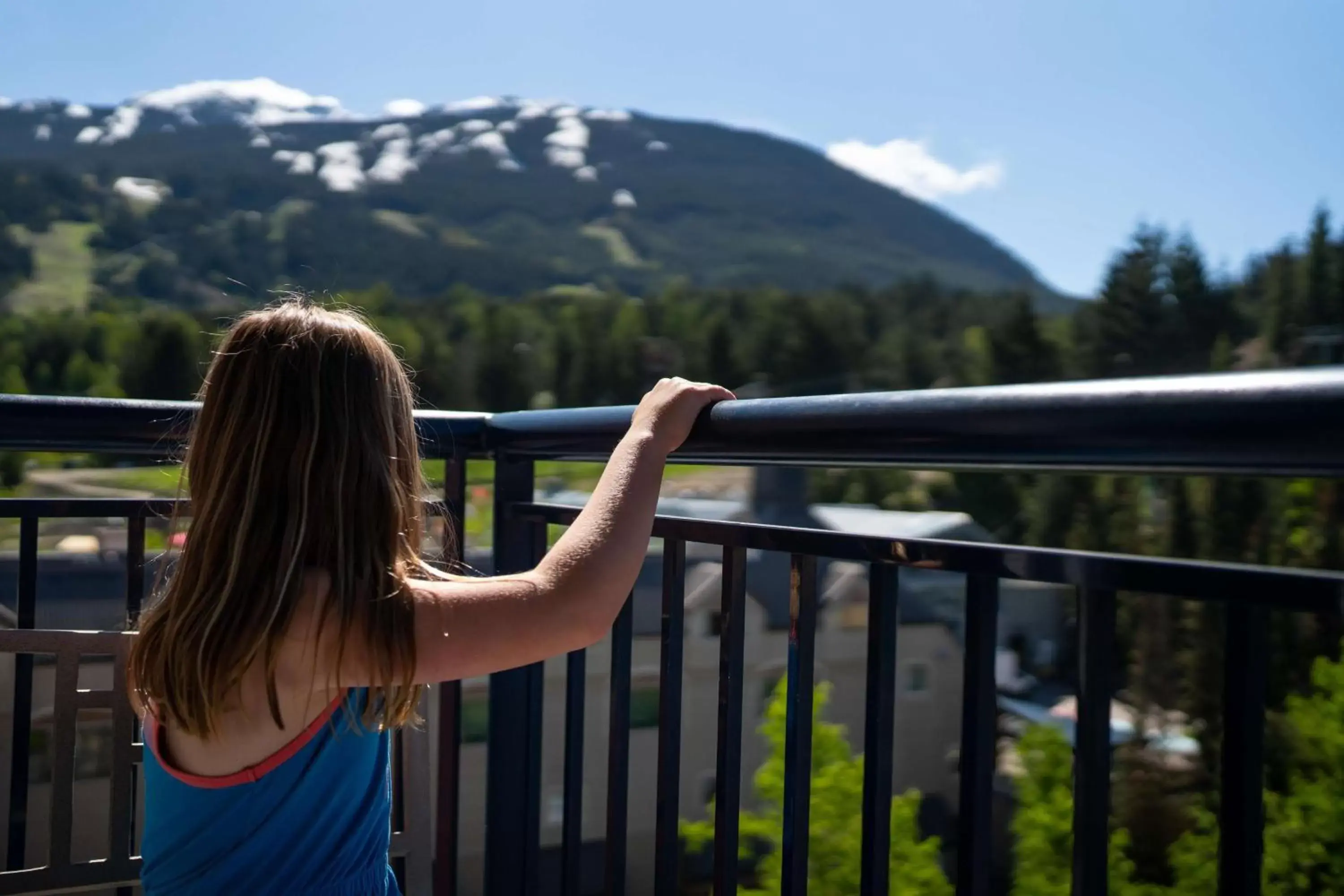 Patio, Mountain View in Hilton Whistler Resort & Spa