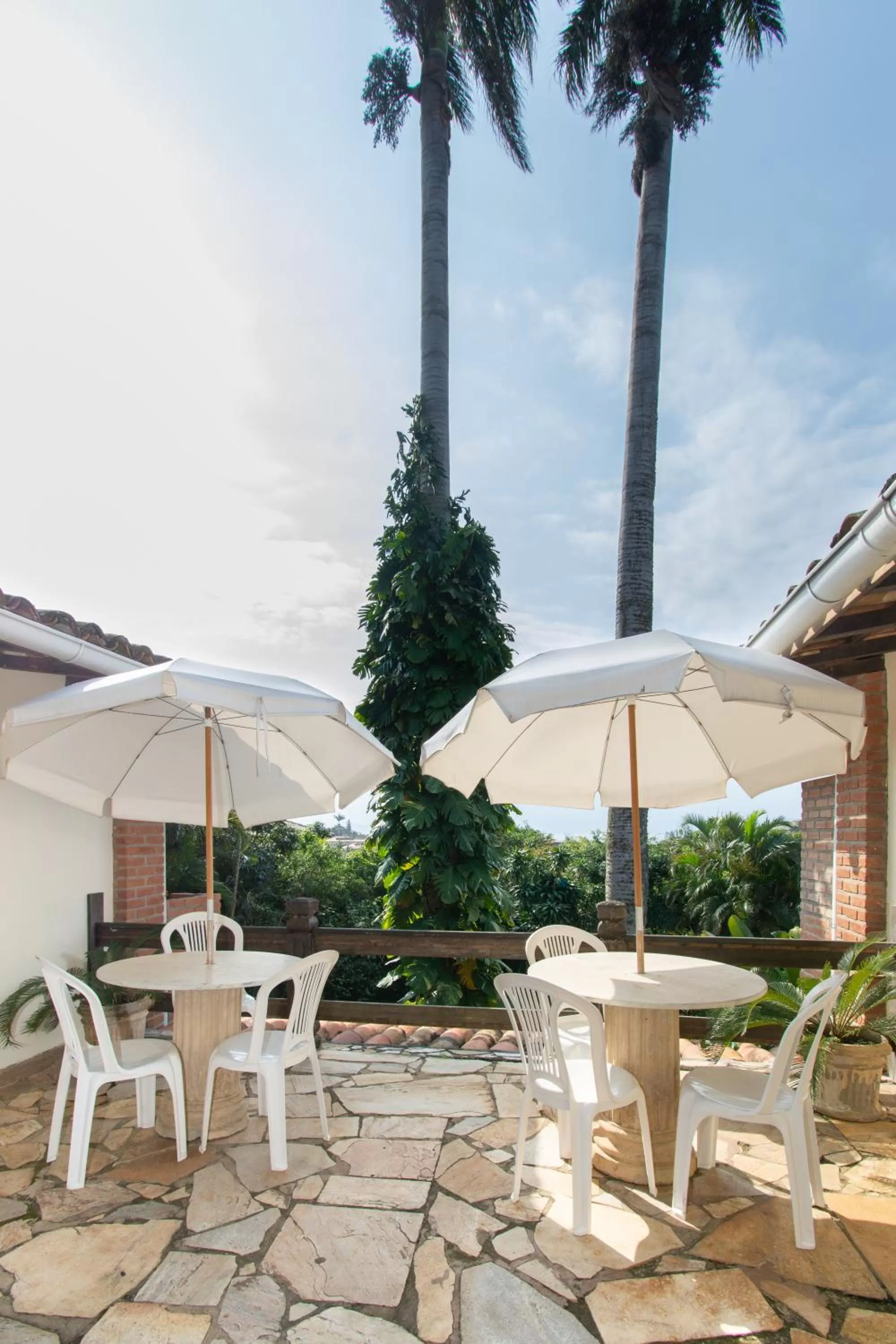 Balcony/Terrace in Pousada Afrika