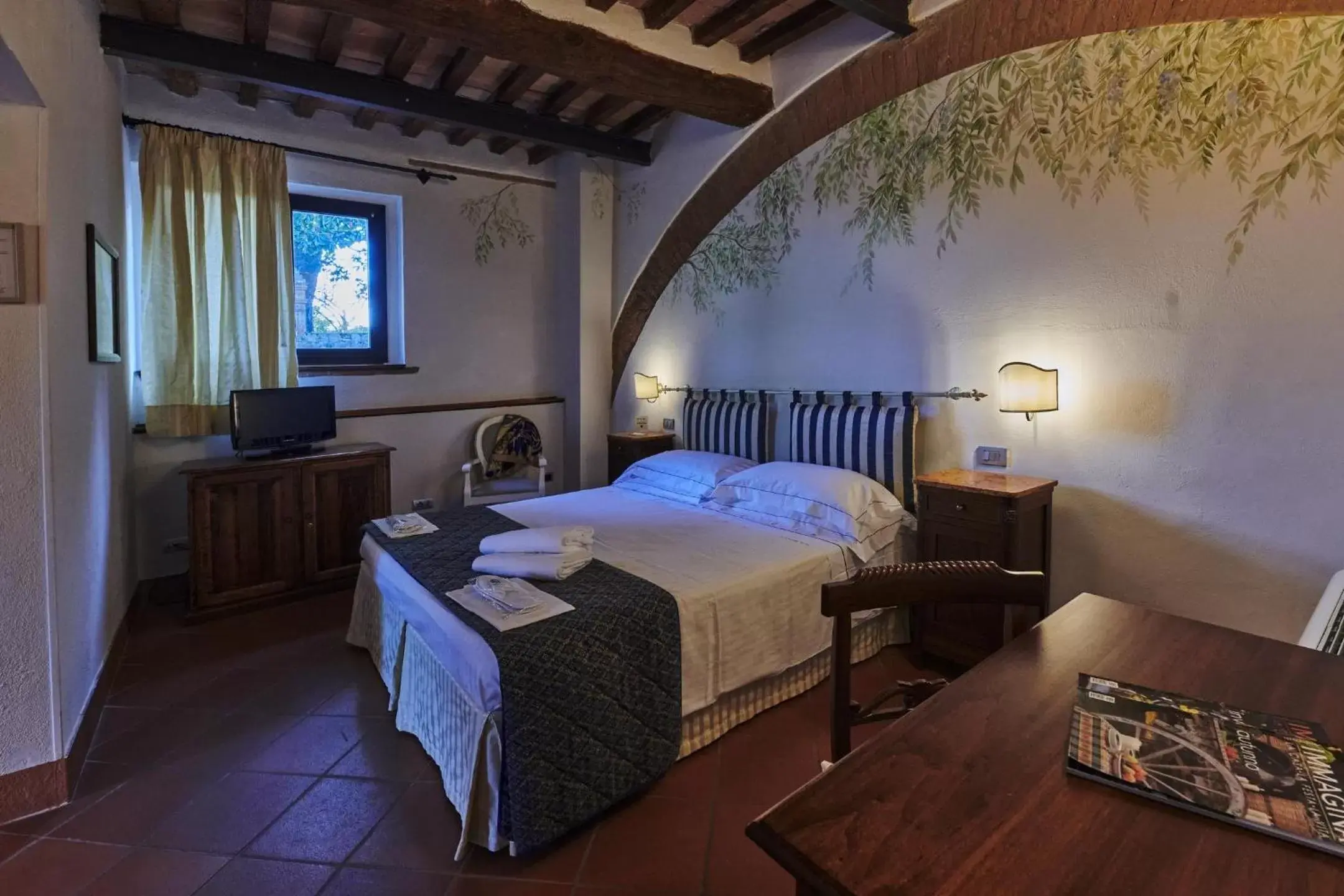 Bedroom, Bed in Villa Curina Resort