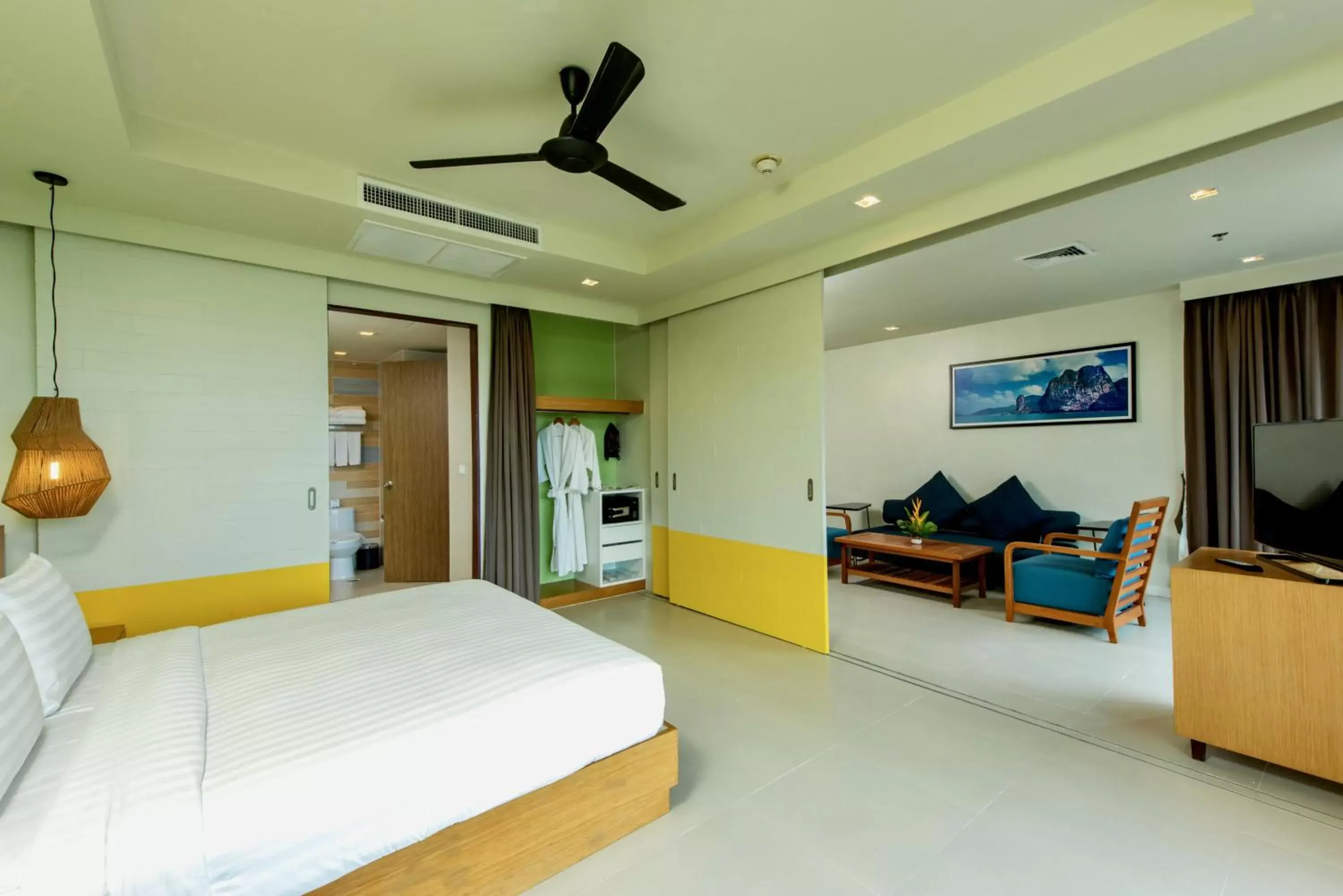 Bed in Holiday Ao Nang Beach Resort, Krabi - SHA Extra Plus