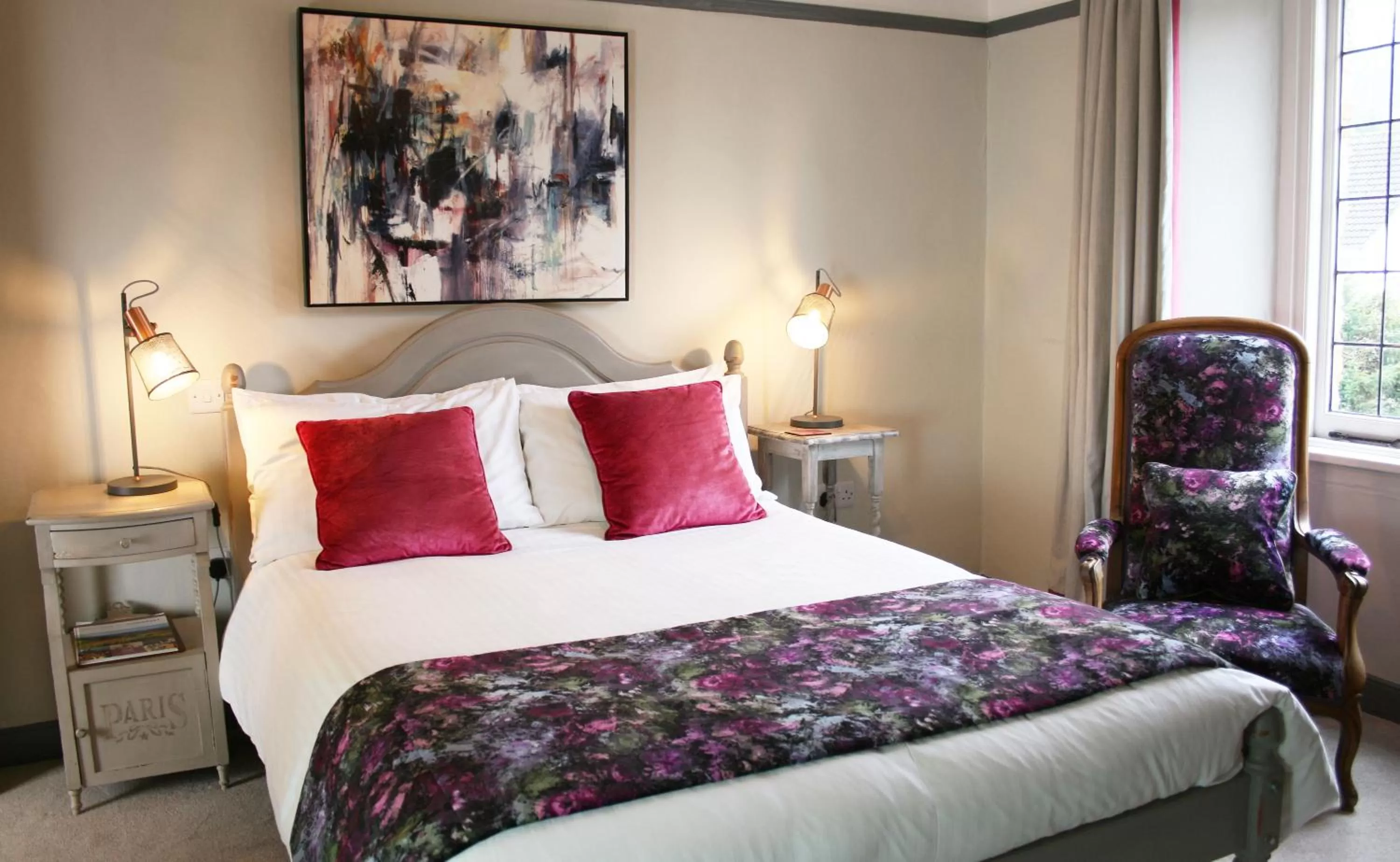 Bedroom, Bed in The Cross at Croscombe