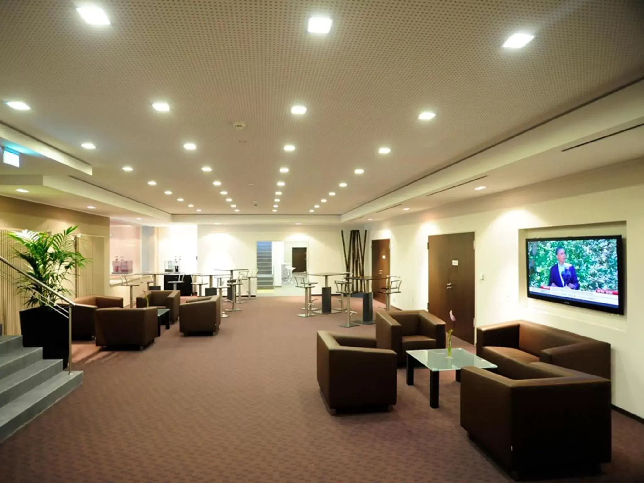 Communal lounge/ TV room in Hotel Schweizer Hof