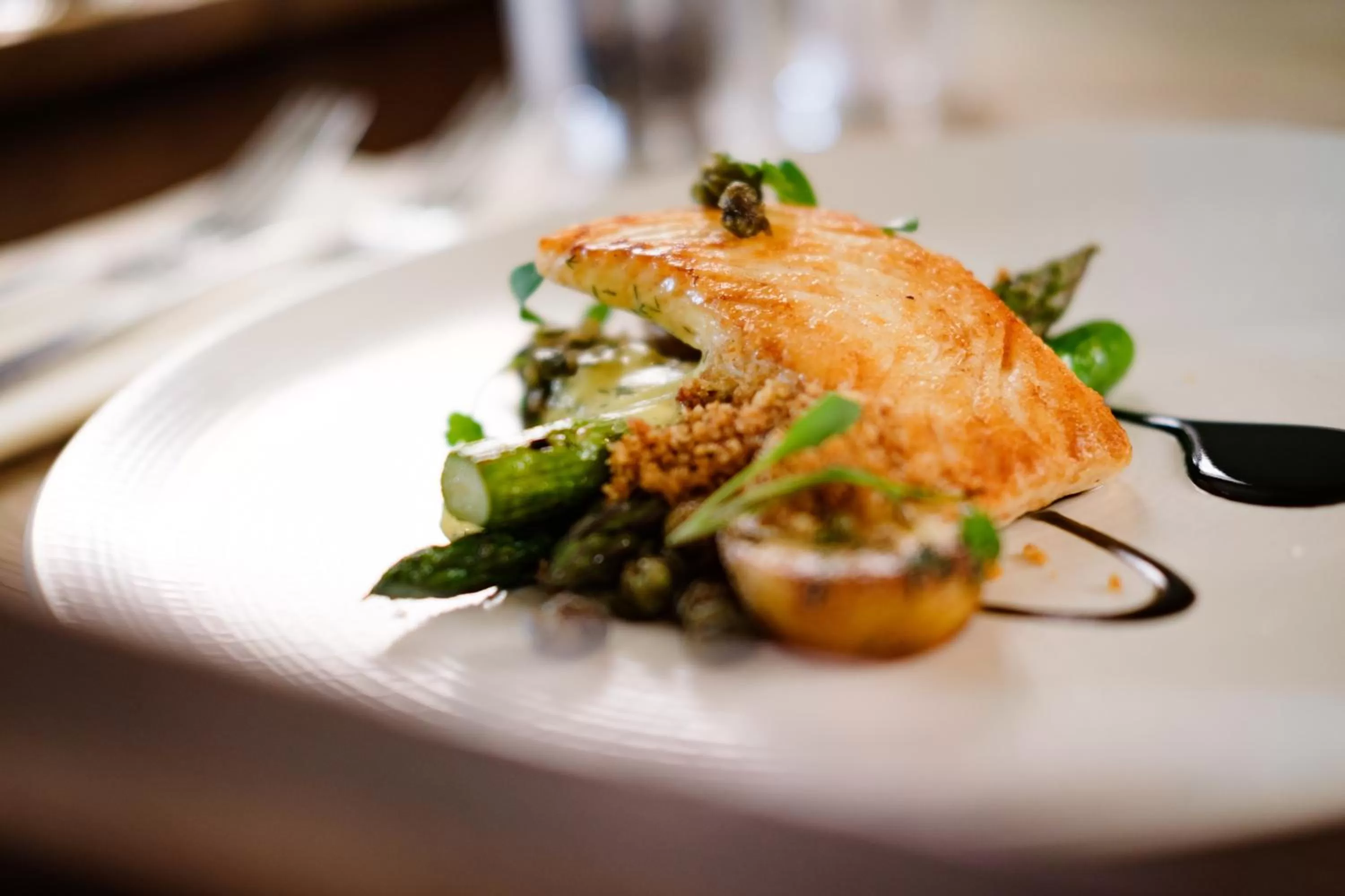 Dinner in Wykeham Arms