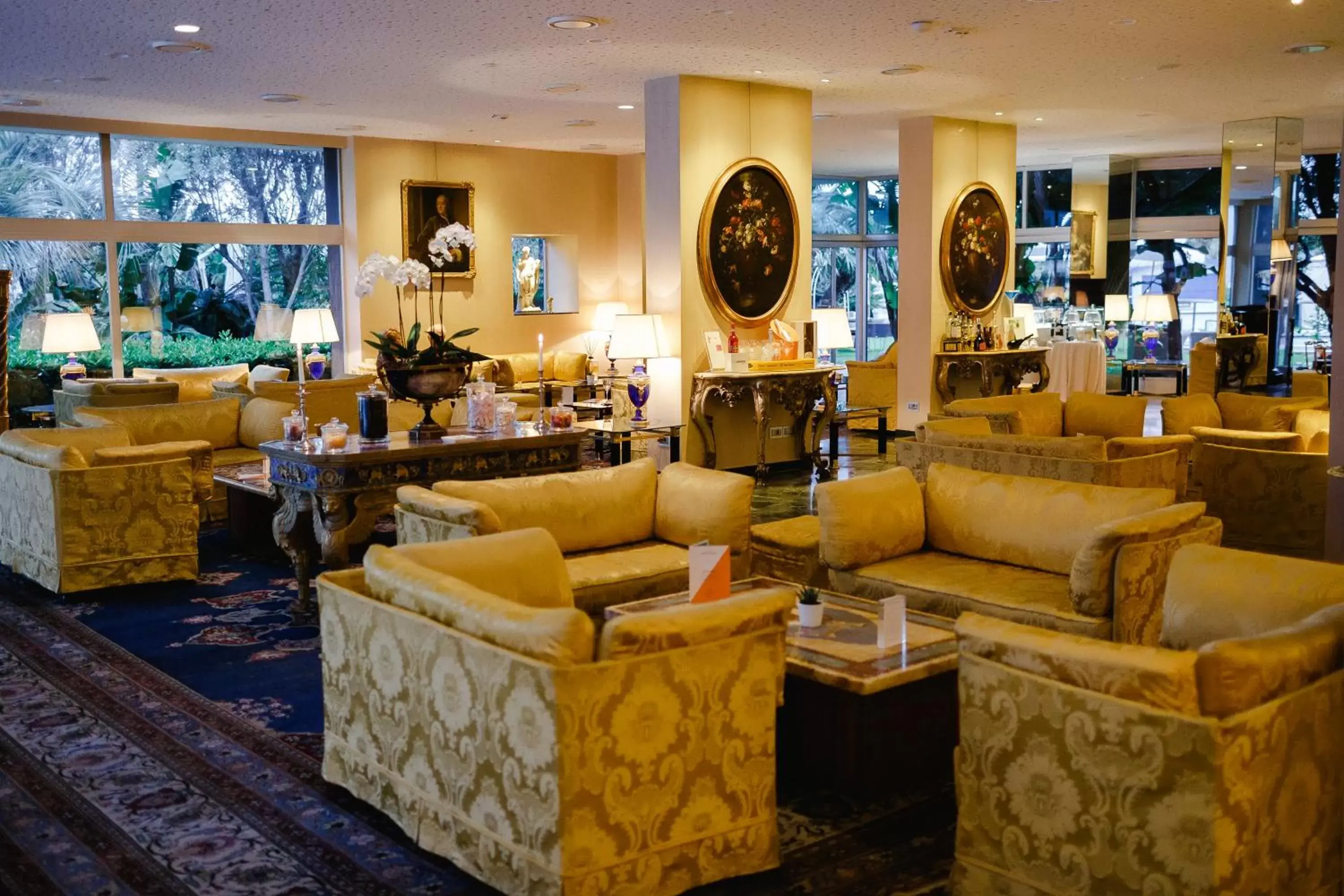 Lounge or bar, Lobby/Reception in Grand Hotel Del Mare Resort & Spa