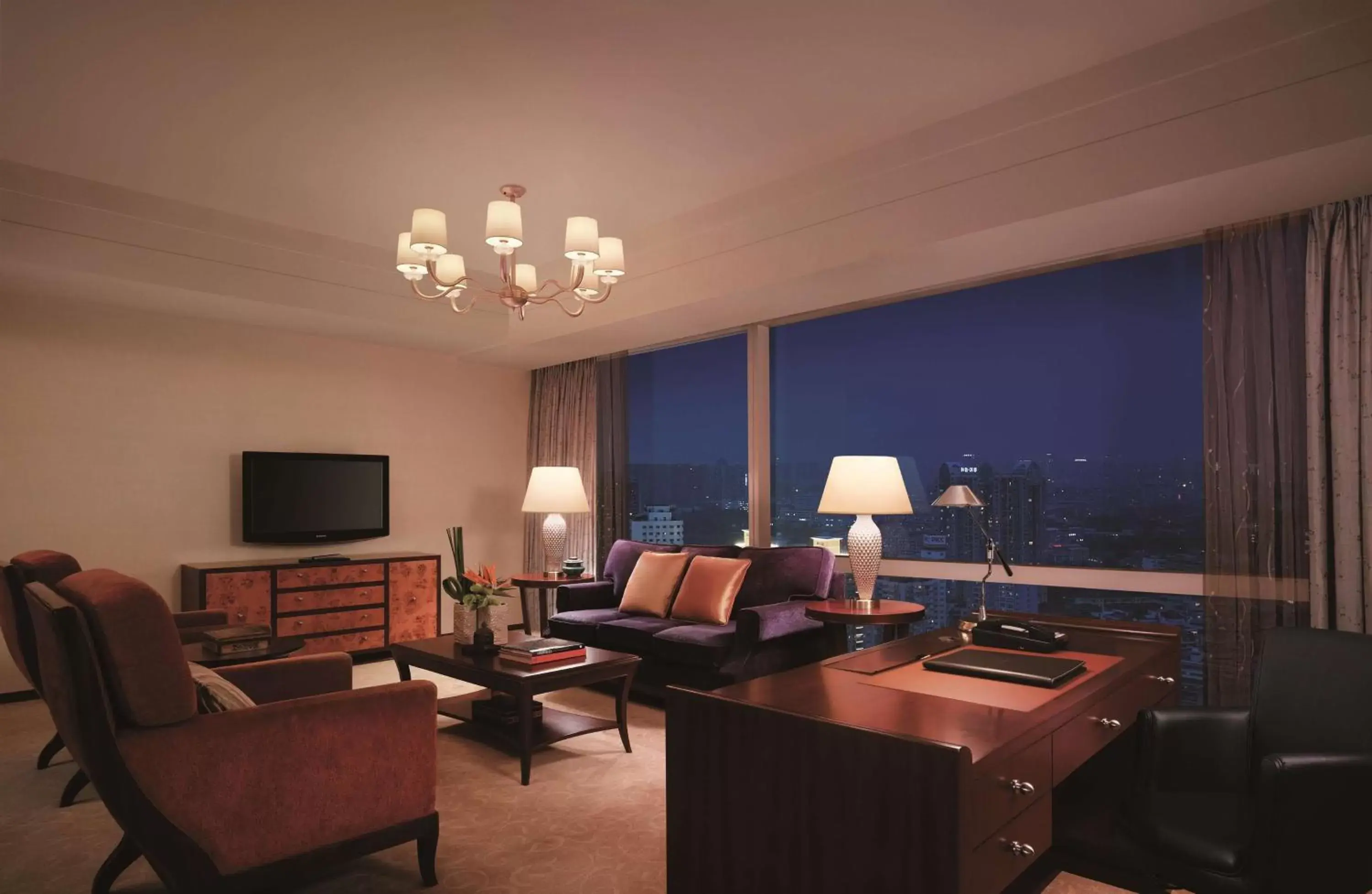 Photo of the whole room, Seating Area in Shangri-La Chengdu