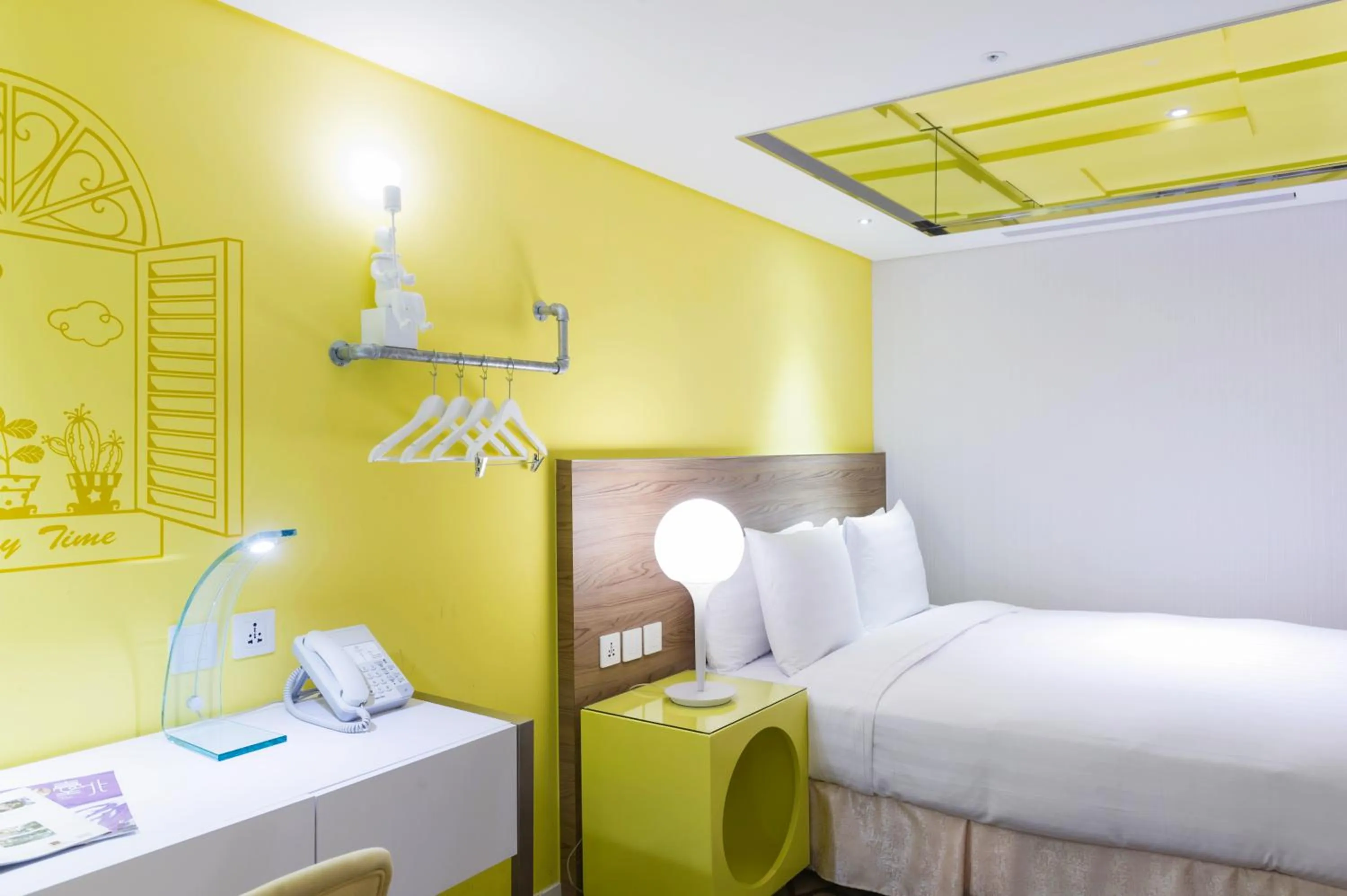 Bed in Green World Hotel - Zhonghua