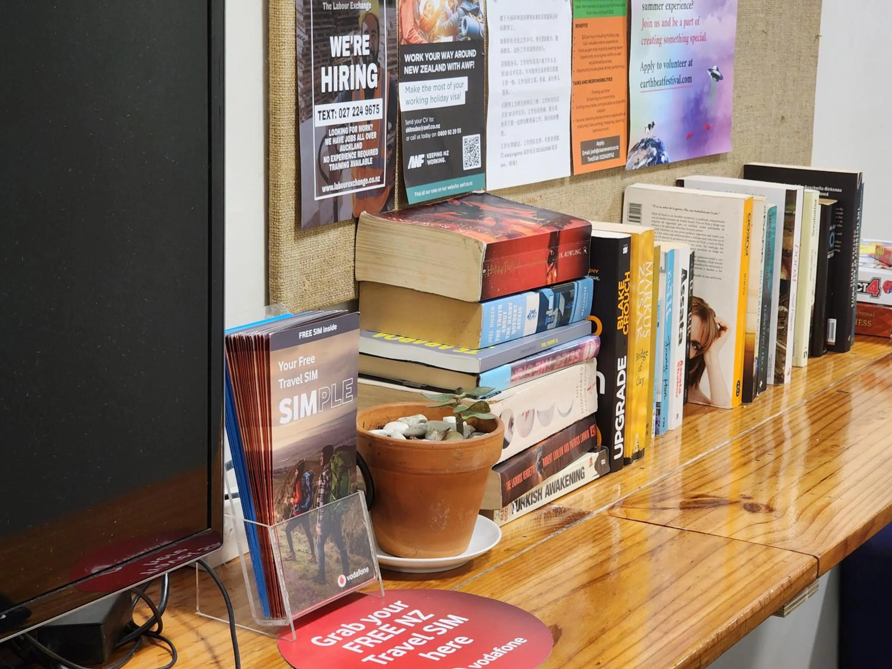 Library in Newton Lodge Auckland