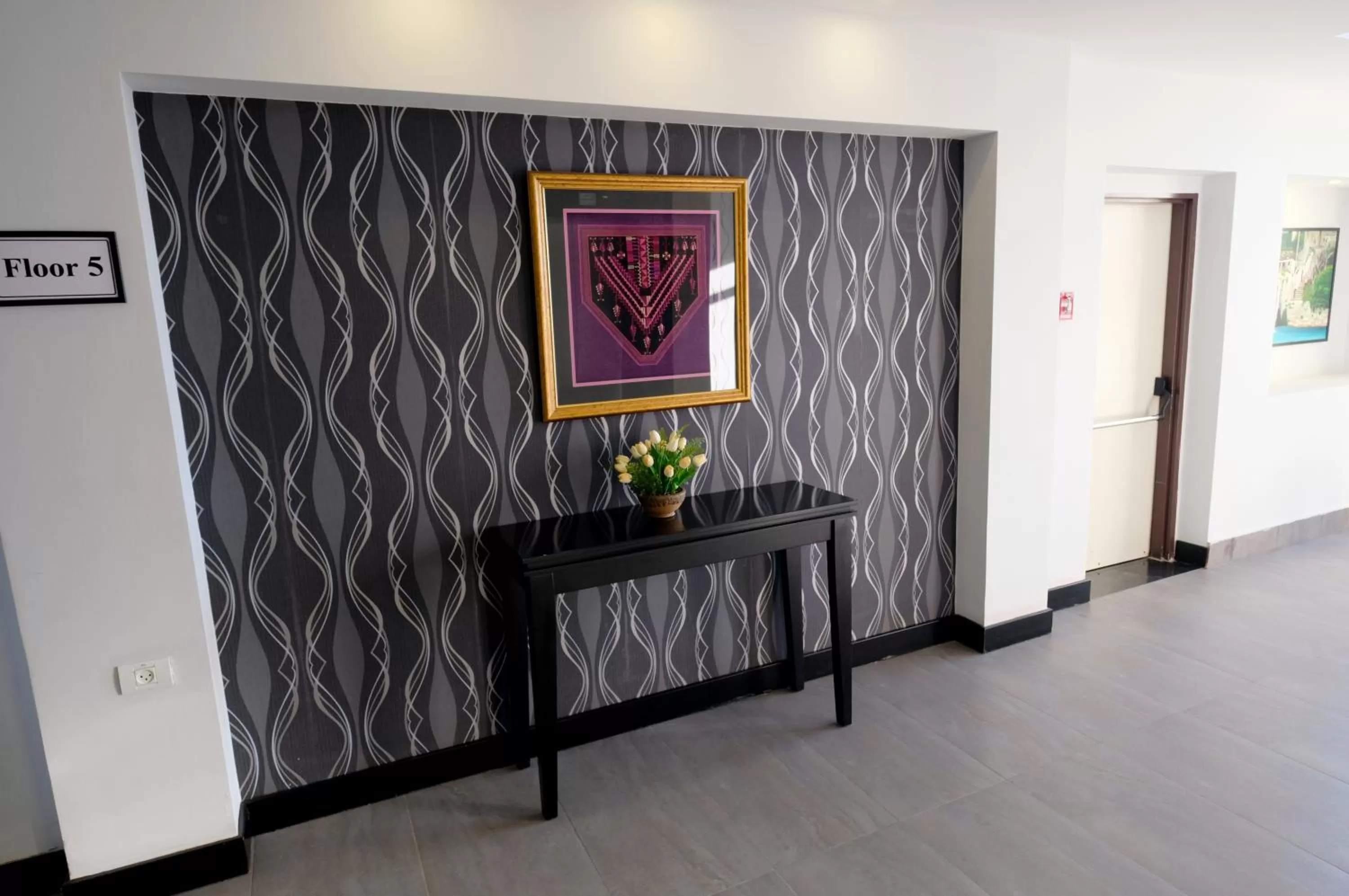 Decorative detail in Ambassador City Hotel - Bethlehem