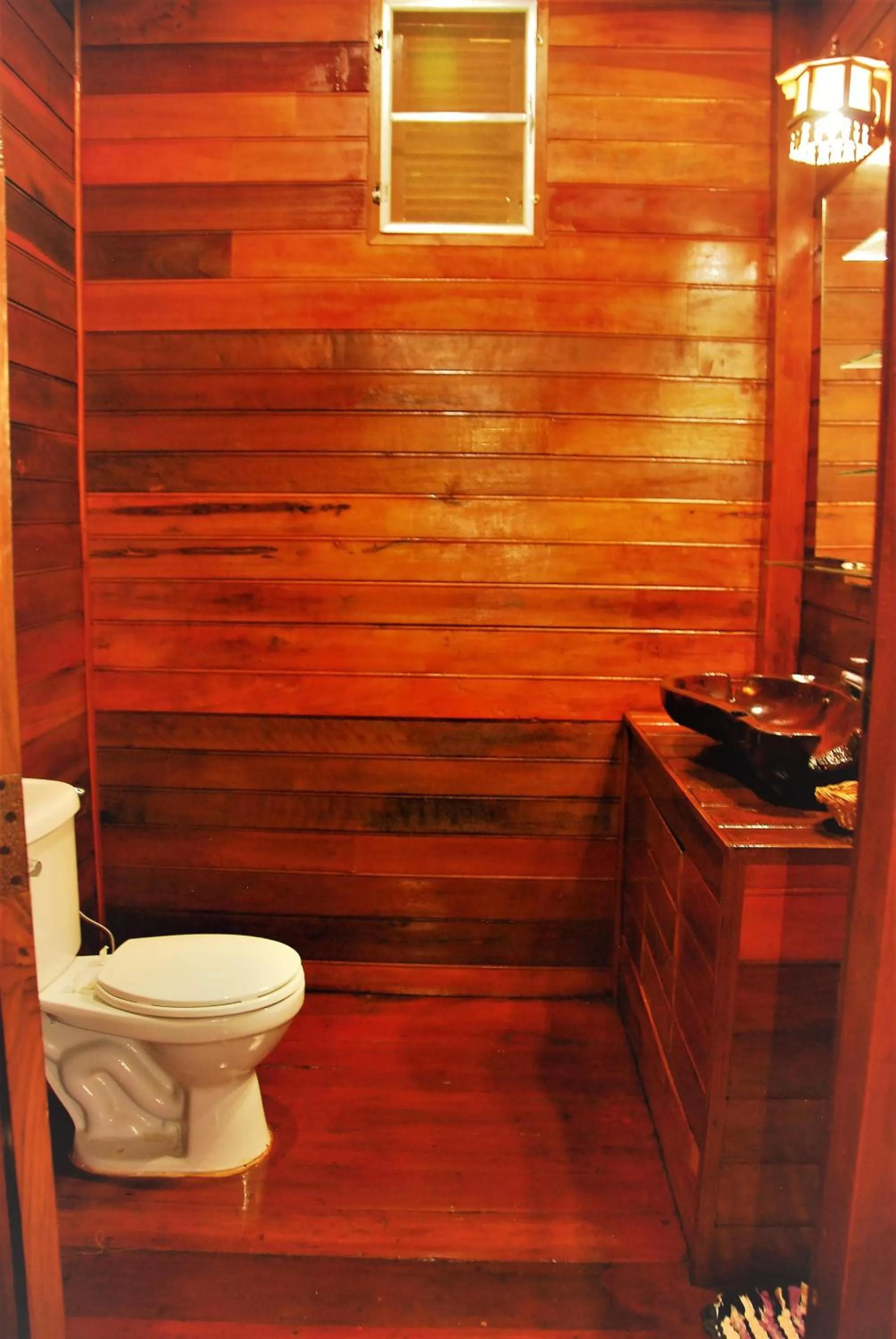 Bathroom in Cozy Garden Resort