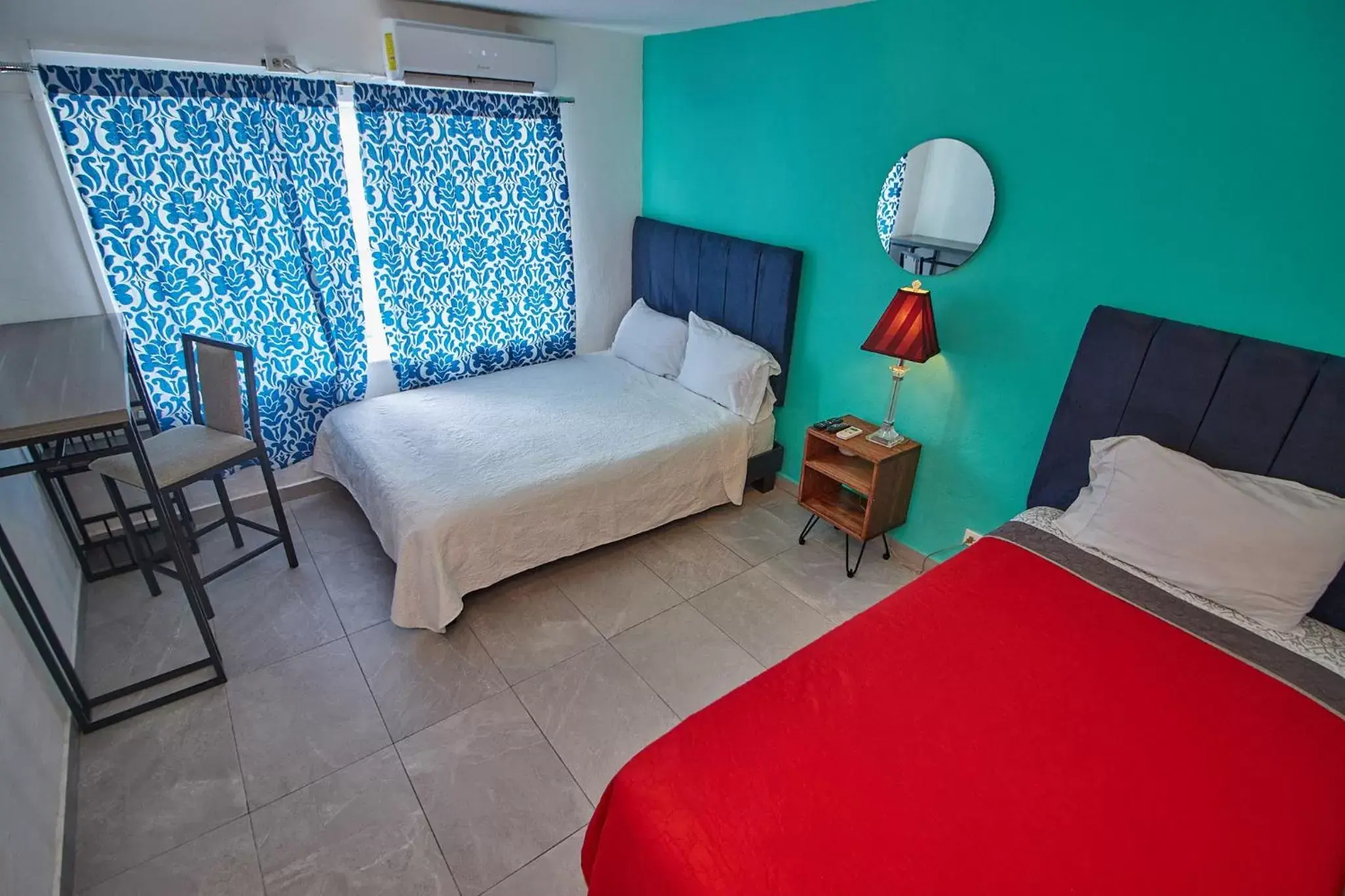 Bed in Hotel Casa Ceci Inn