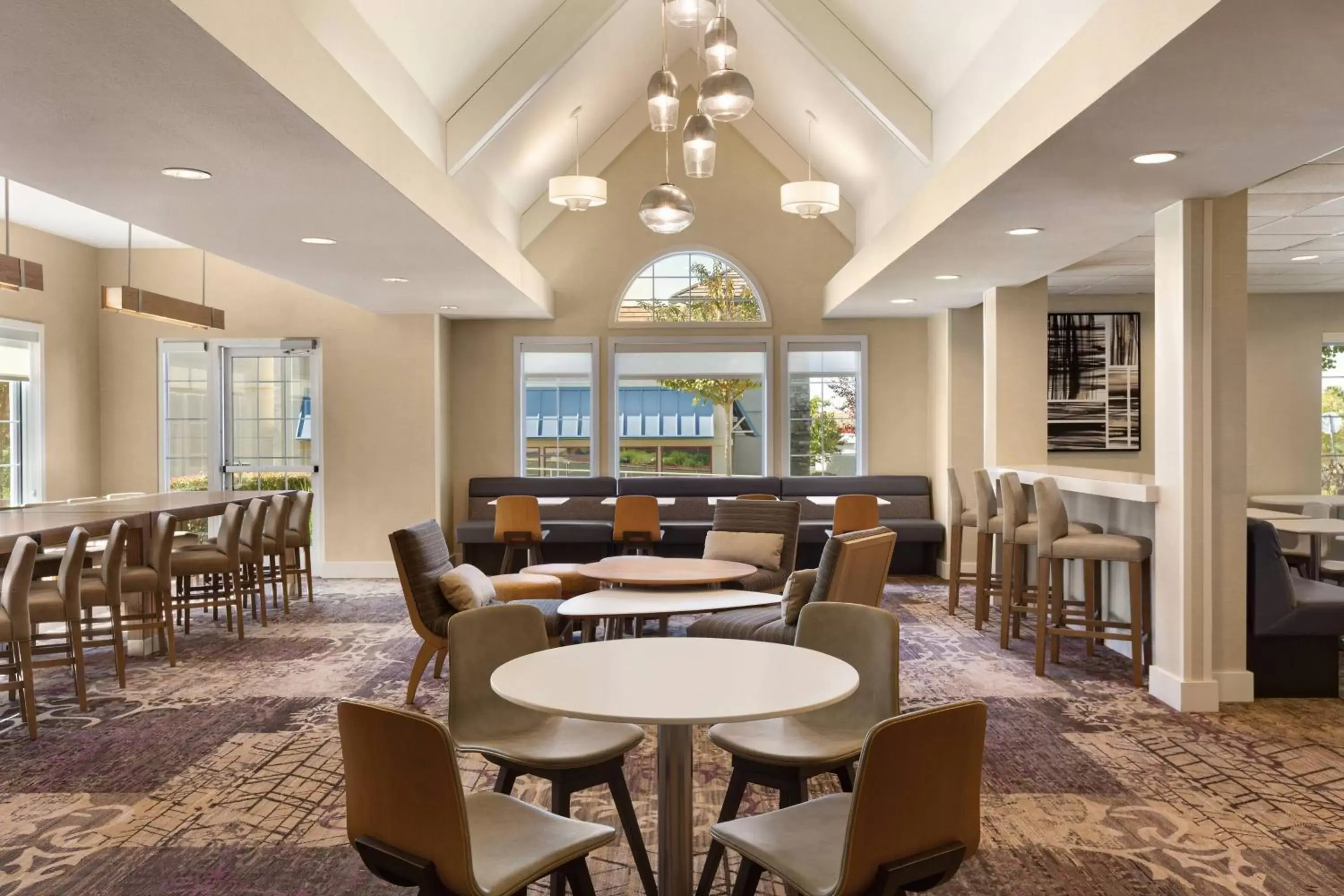 Lobby or reception, Restaurant/Places to Eat in Residence Inn Sacramento Folsom