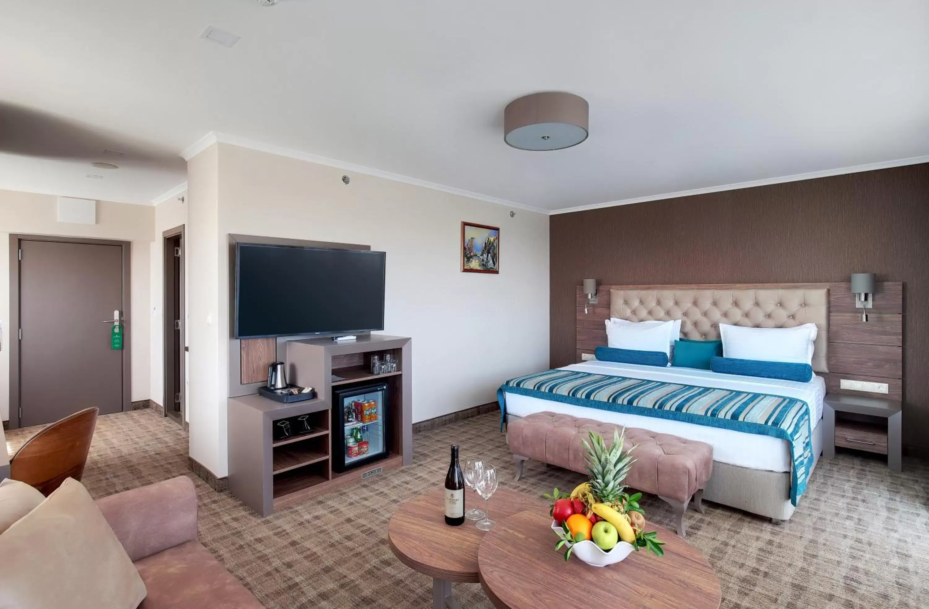 Bed in Hotel & Casino Cherno More