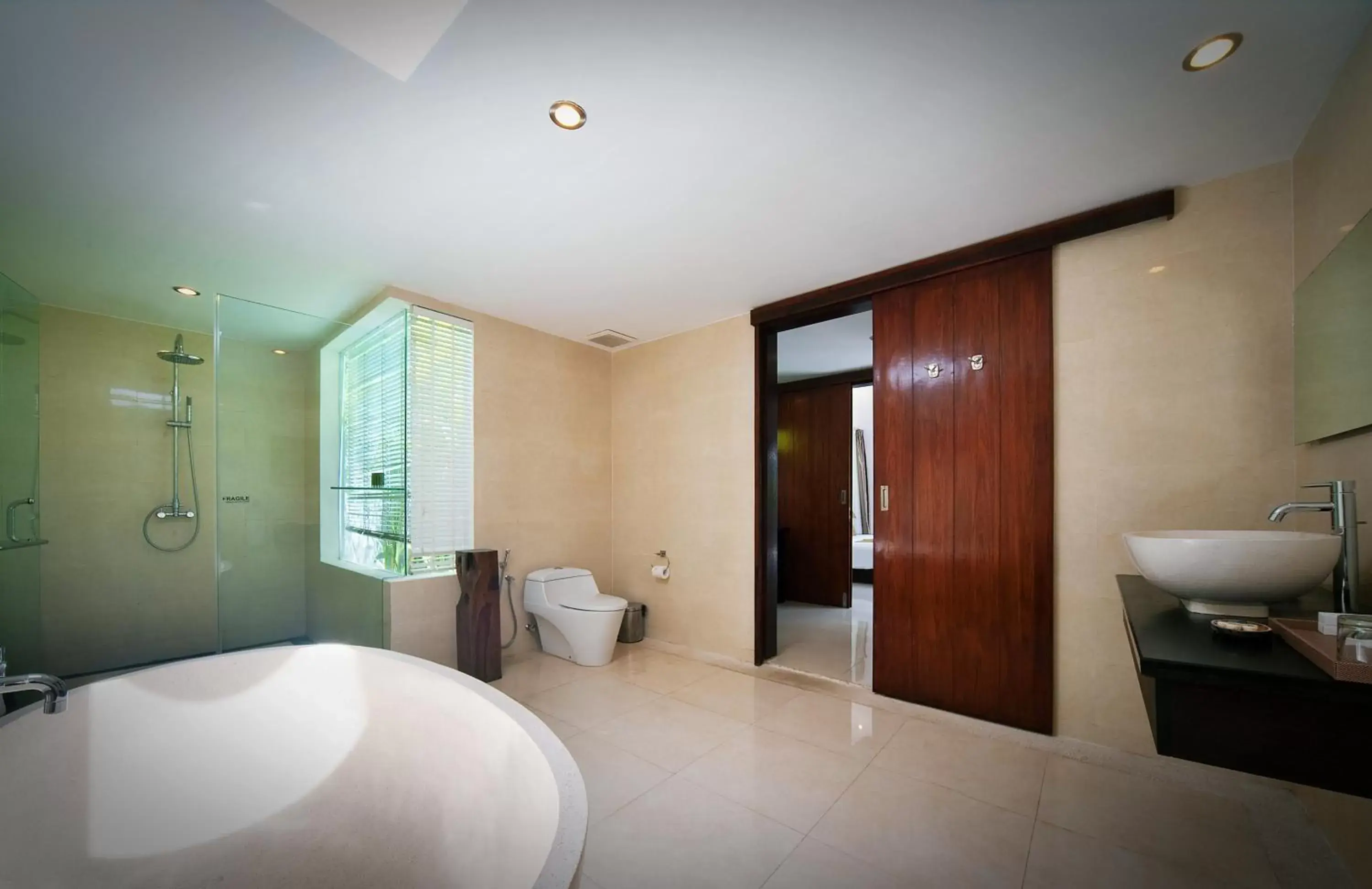 Bathroom in Kebun Villas & Resort