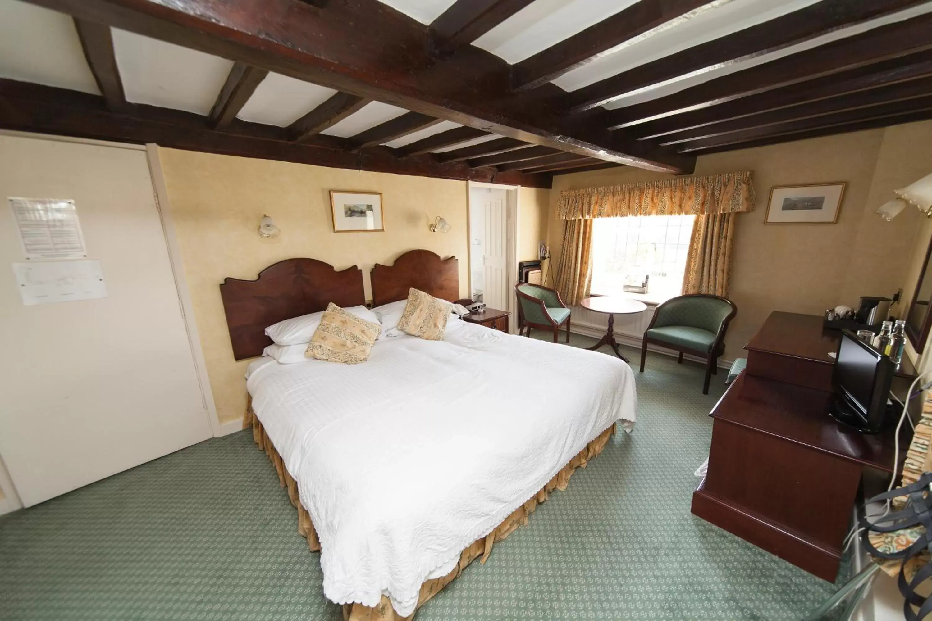 Classic Double Room with View in The Izaak Walton Country House Hotel