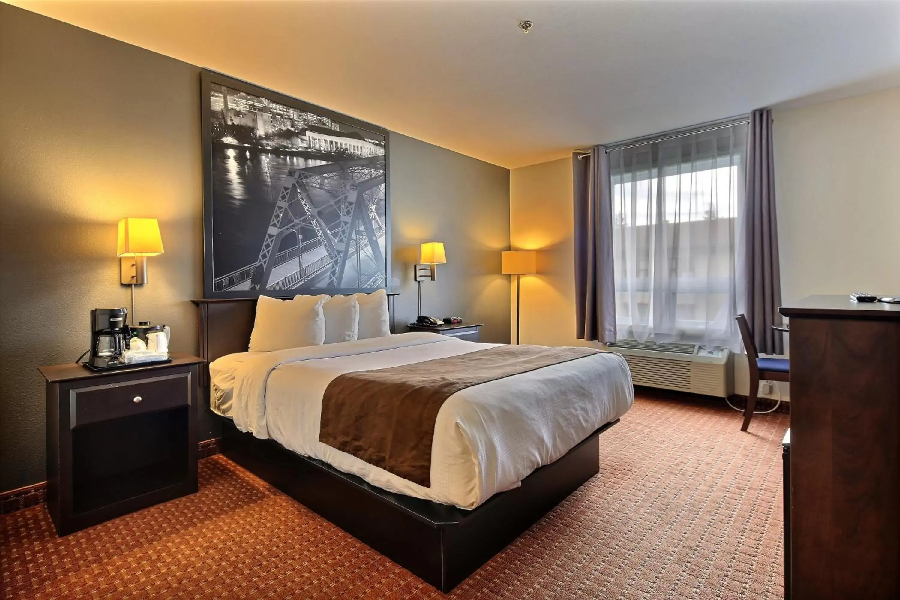 Bed in Super 8 by Wyndham Quebec City