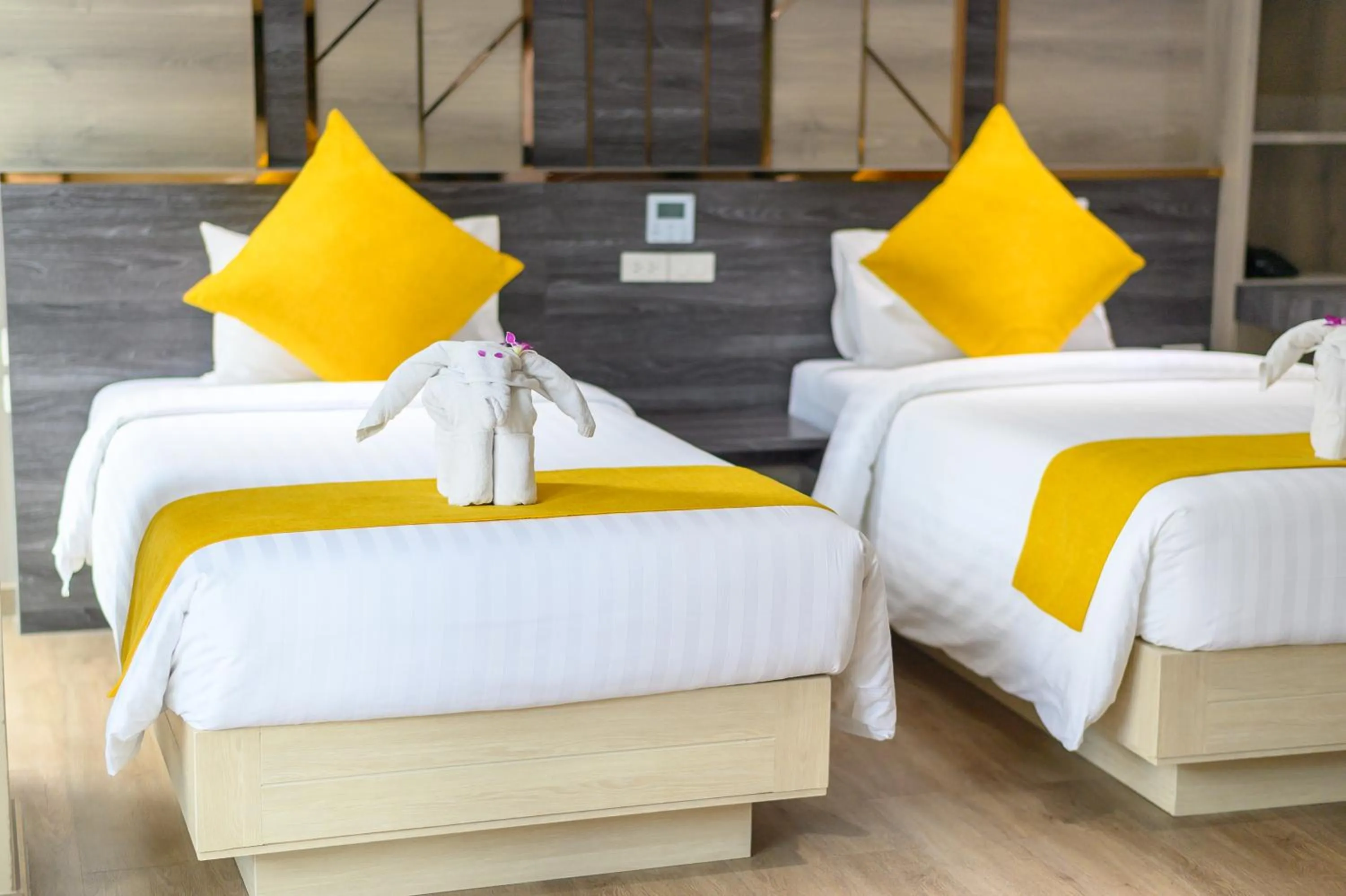 Bedroom, Bed in Andakira Hotel - SHA Extra Plus